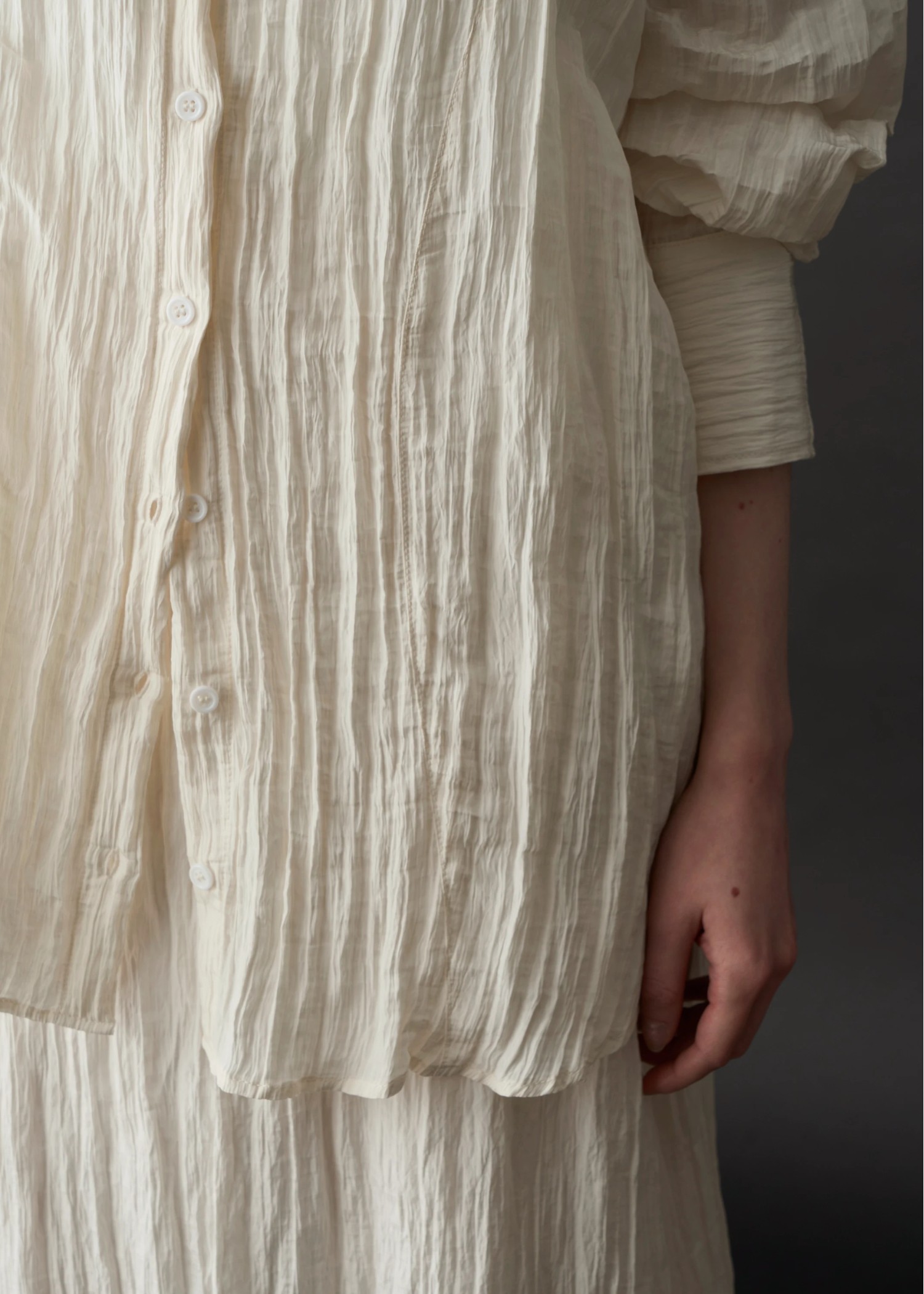 wrinkle wave switching slight luster SH