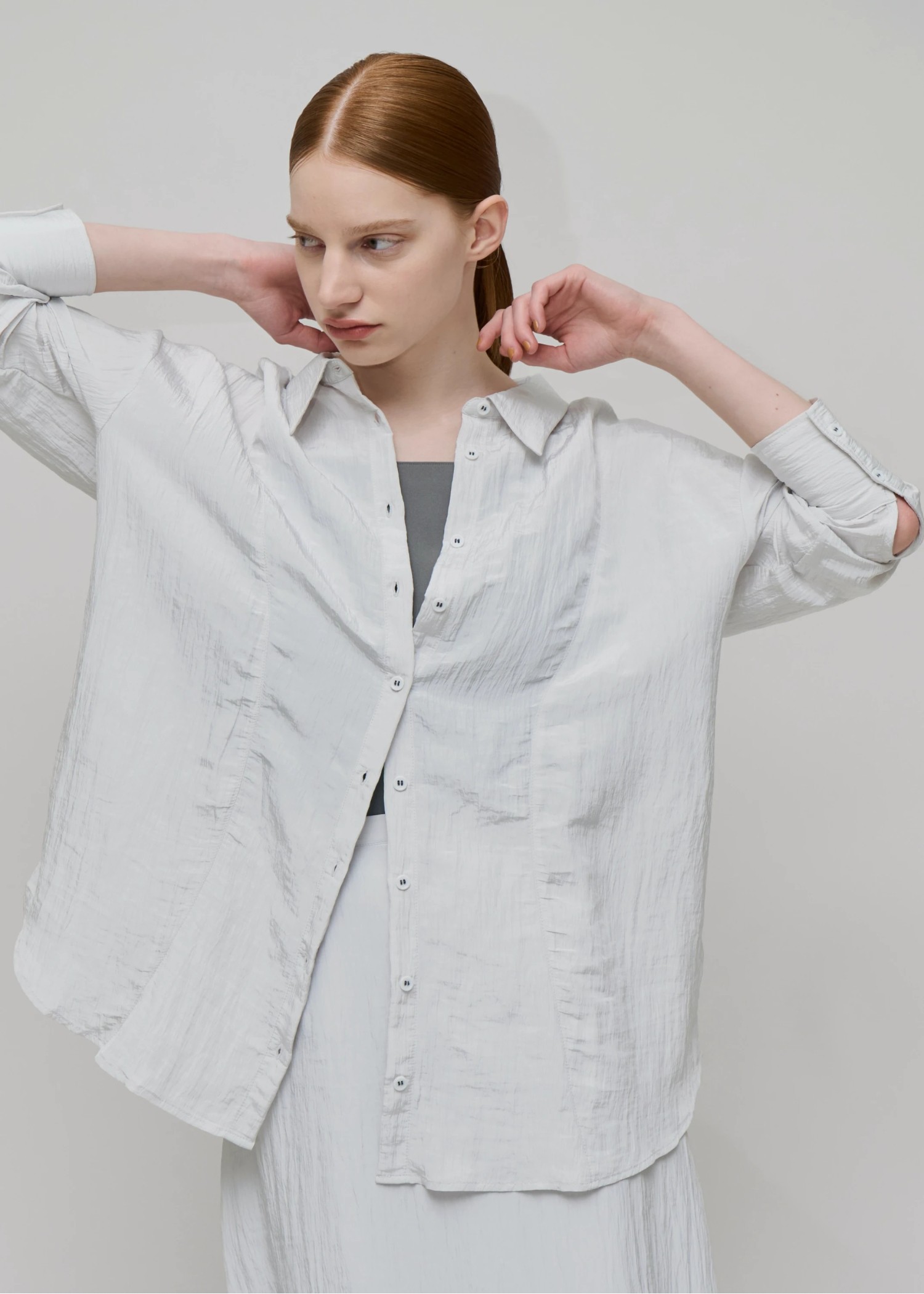 wrinkle wave switching slight luster SH