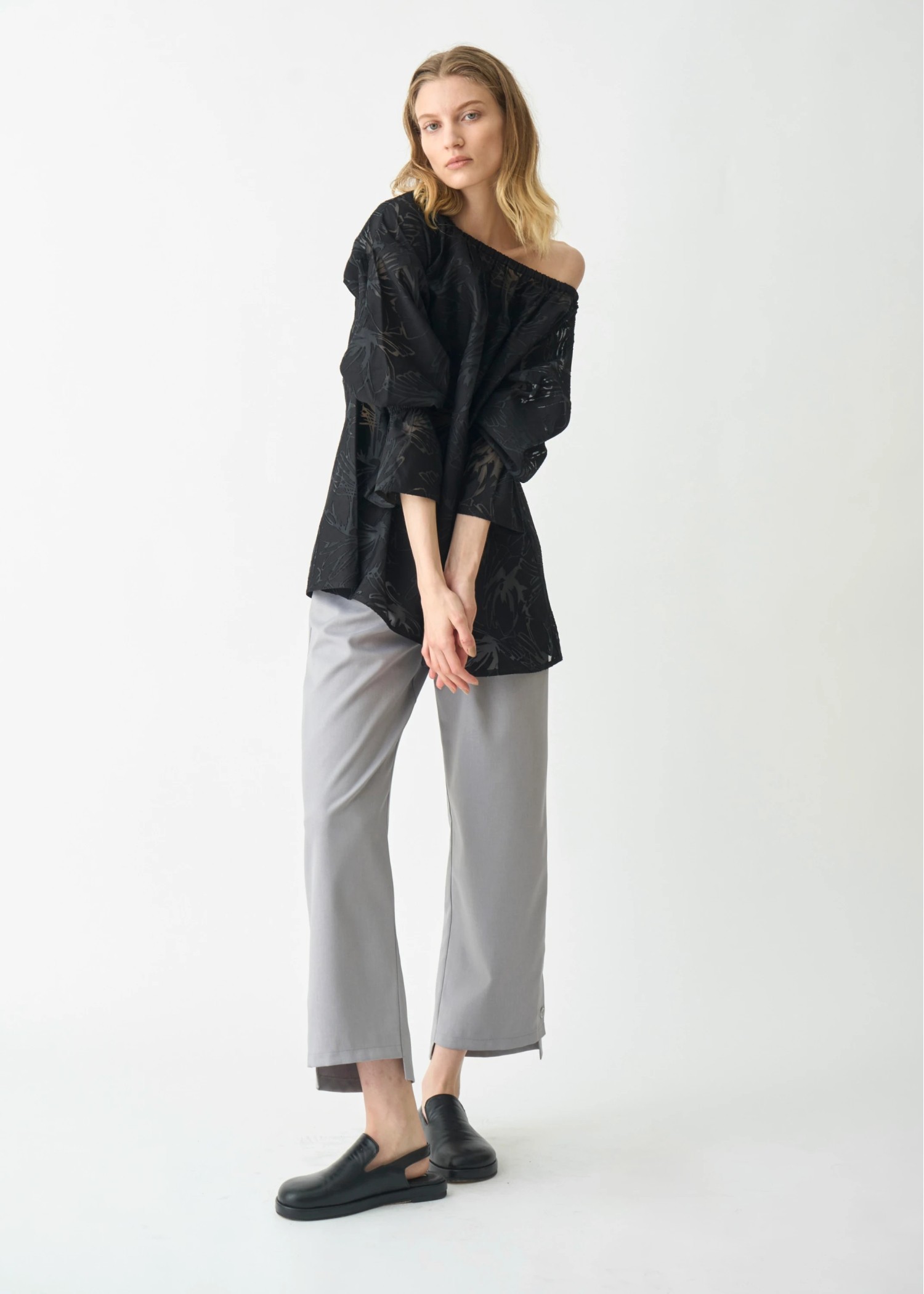 organdy flower candy sleeve TOPS