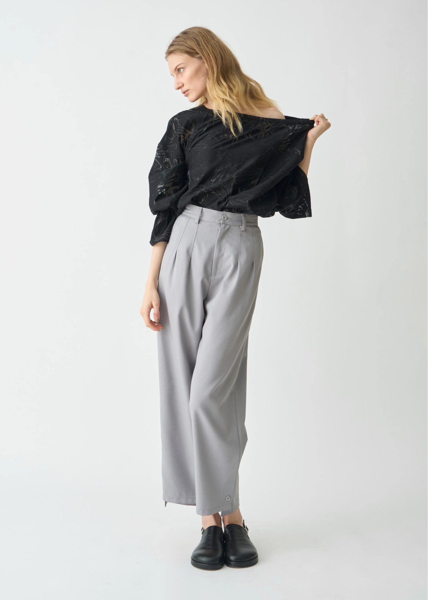 organdy flower candy sleeve TOPS