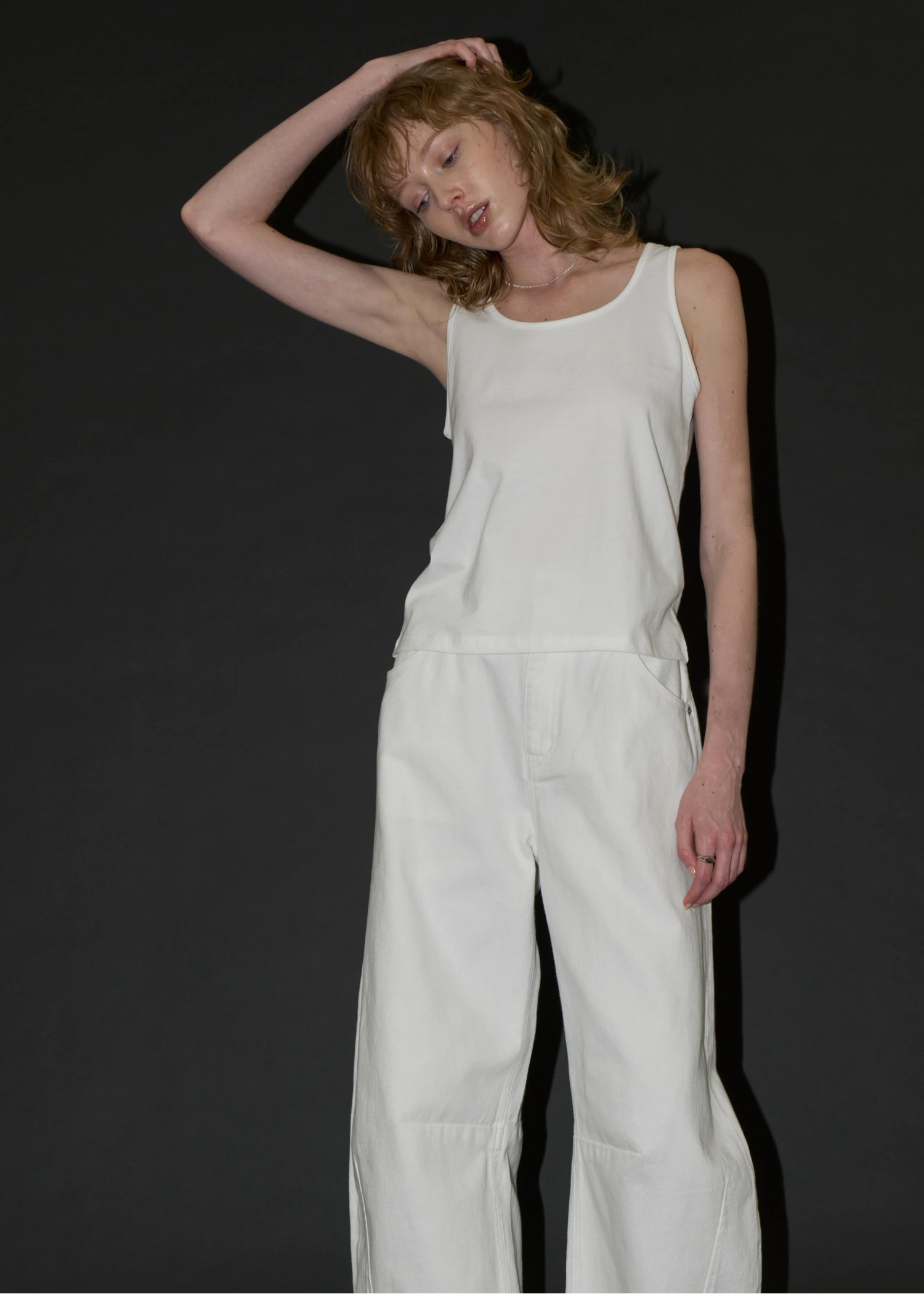 arm bolero cut and sew tank set