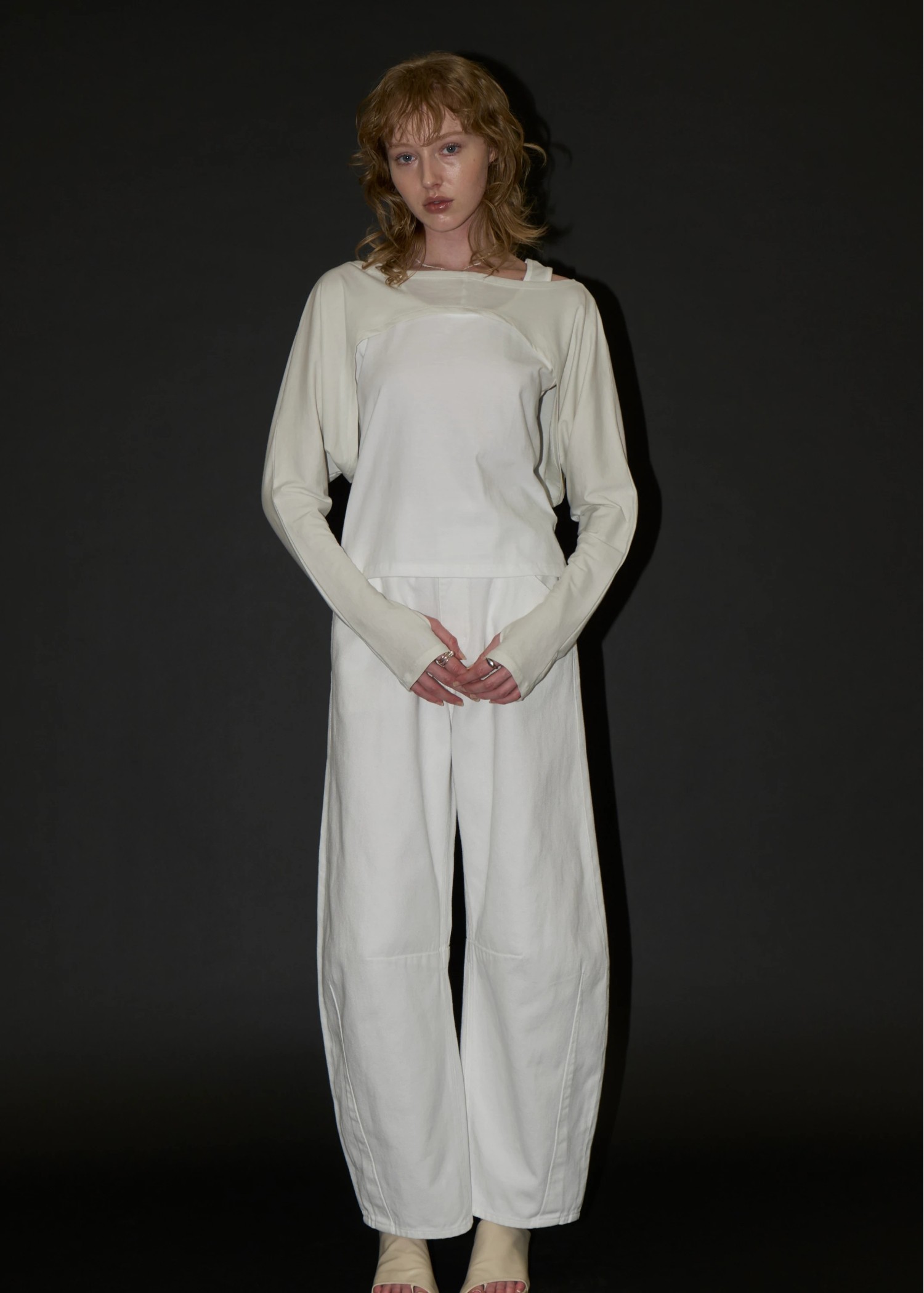 arm bolero cut and sew tank set