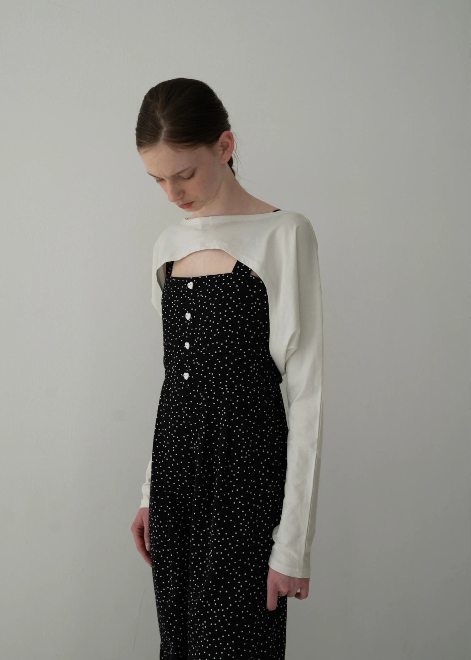 arm bolero cut and sew tank set