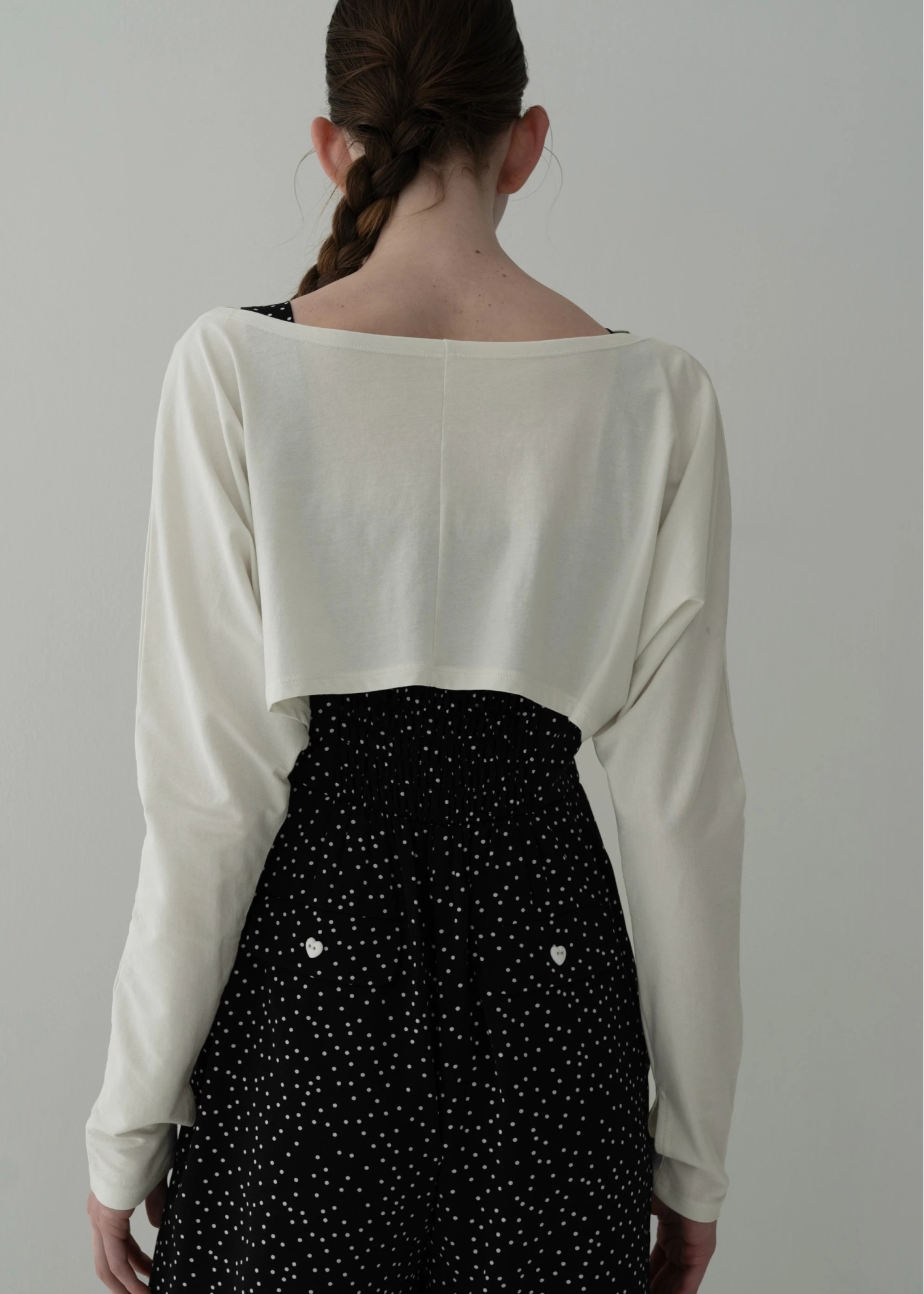 arm bolero cut and sew tank set