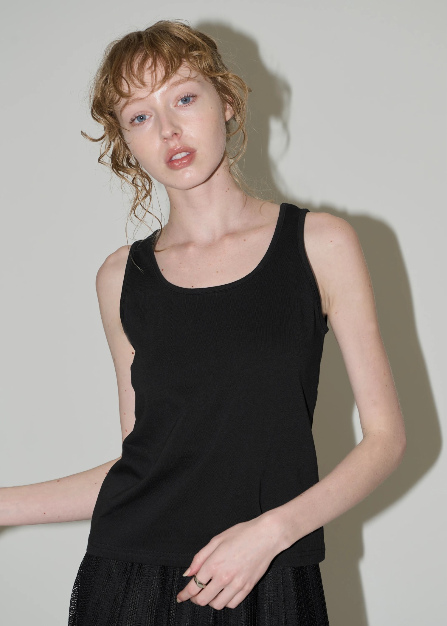arm bolero cut and sew tank set
