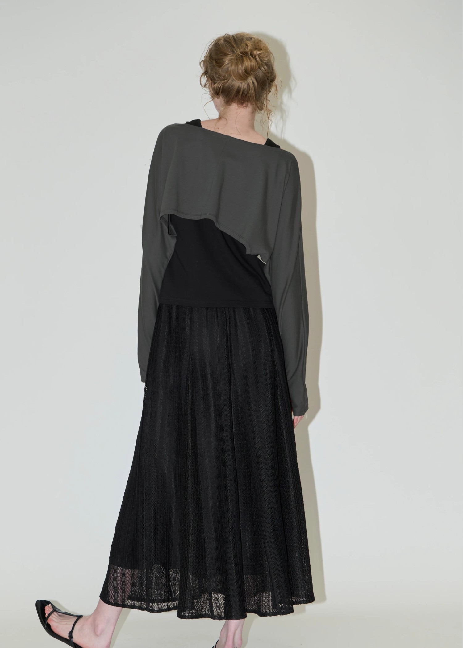 arm bolero cut and sew tank set