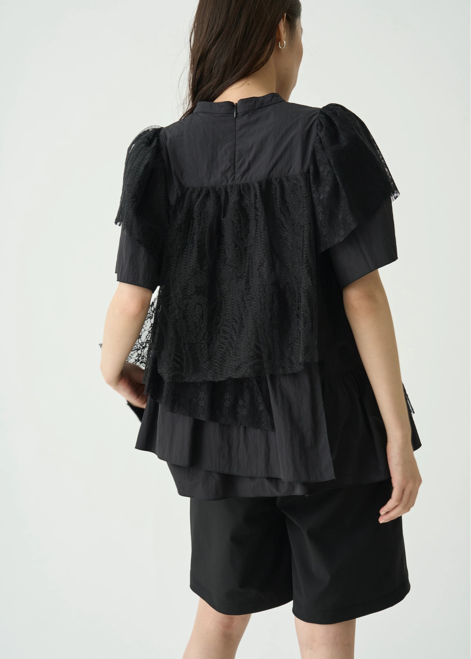 random tiered mix lace BL