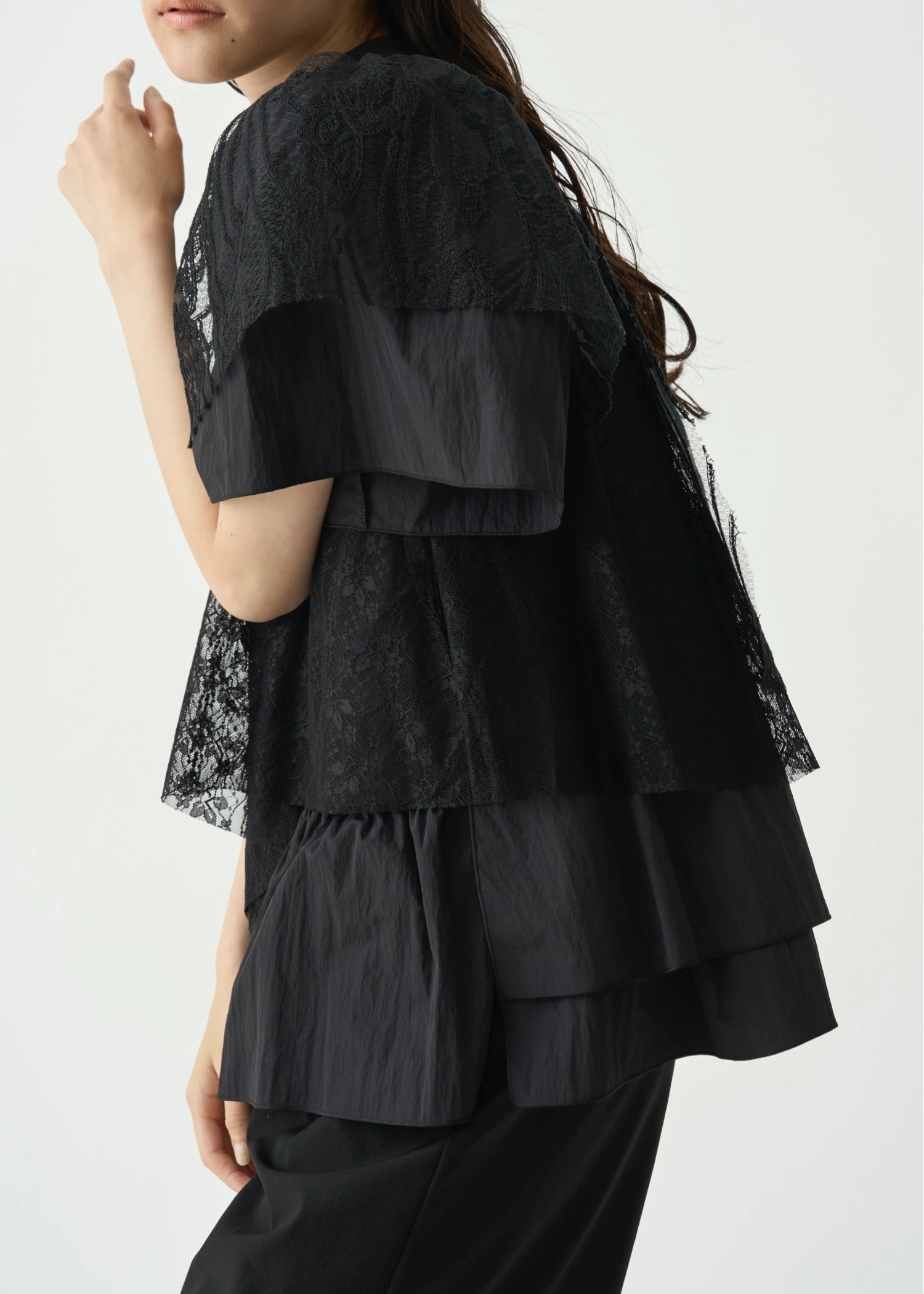 random tiered mix lace BL