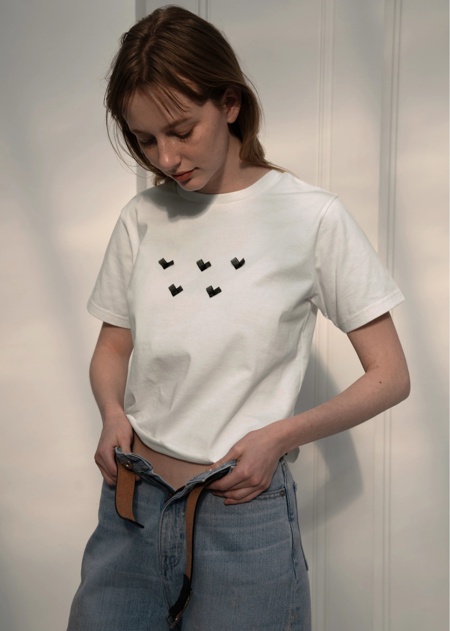 organdy heart T-shirt