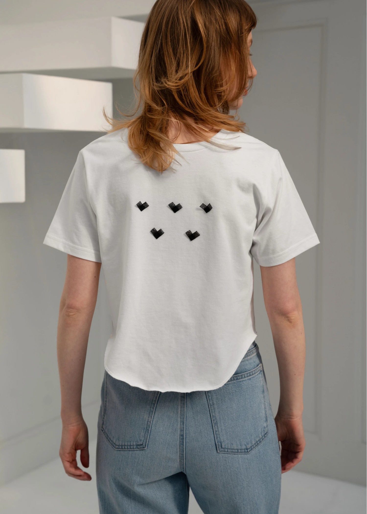organdy heart T-shirt