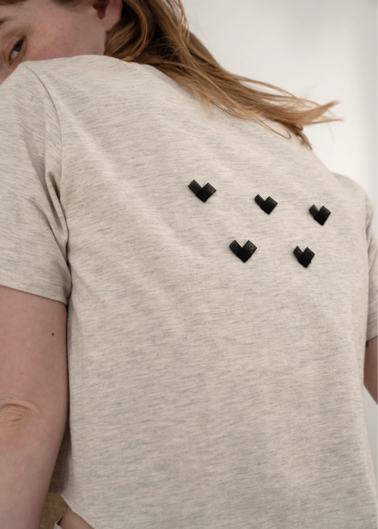 organdy heart T-shirt