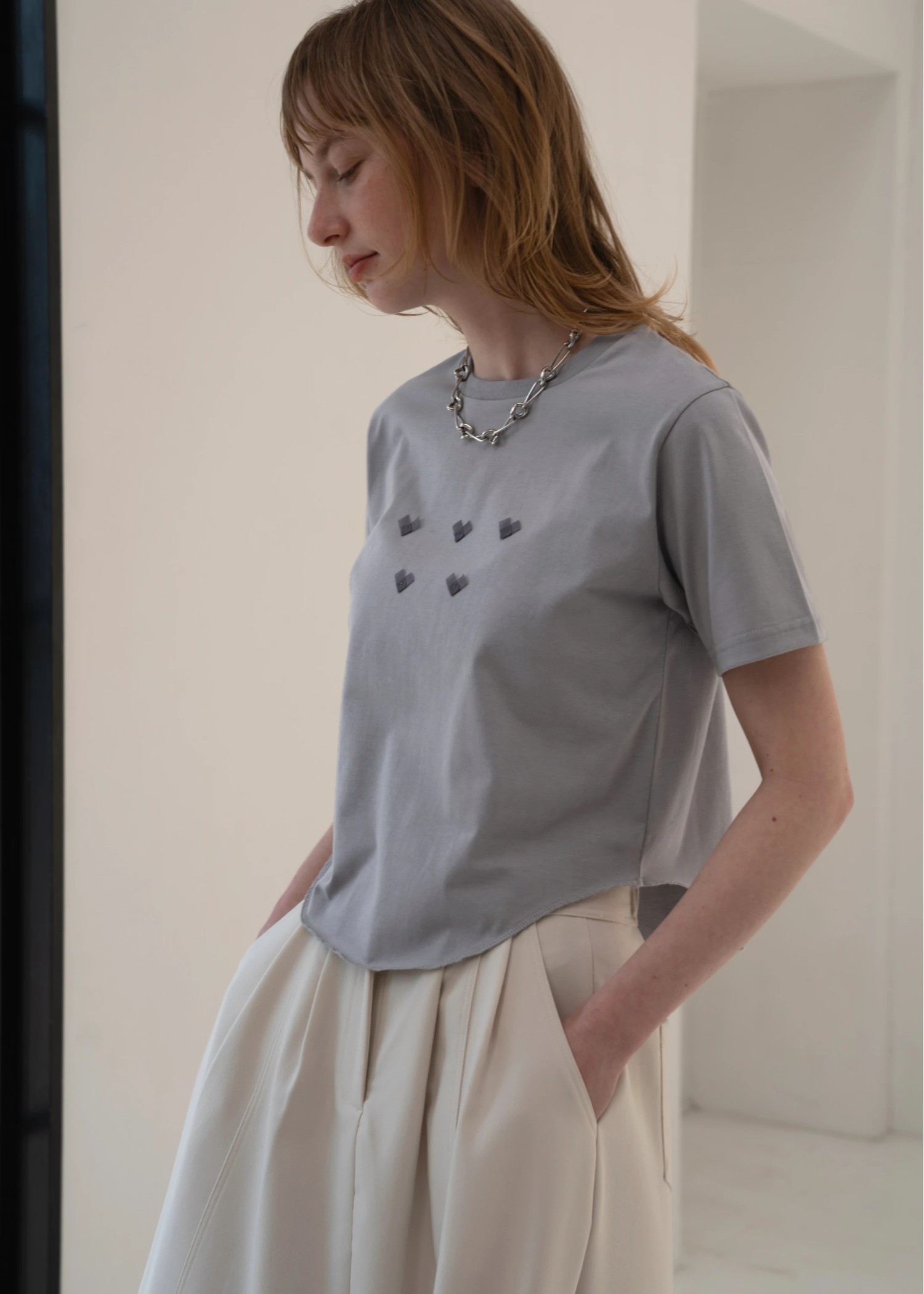 organdy heart T-shirt