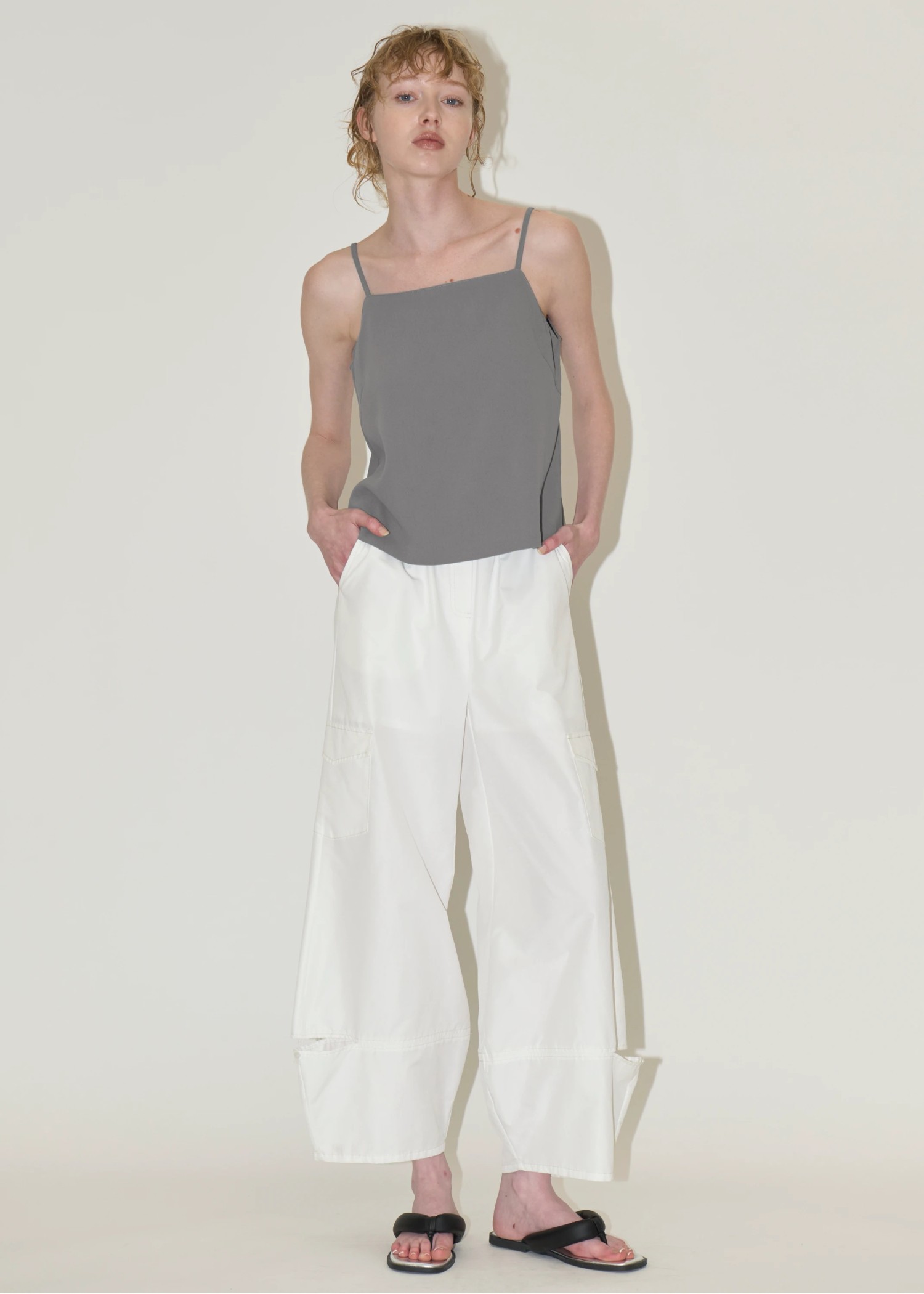 cup in square neckline cami