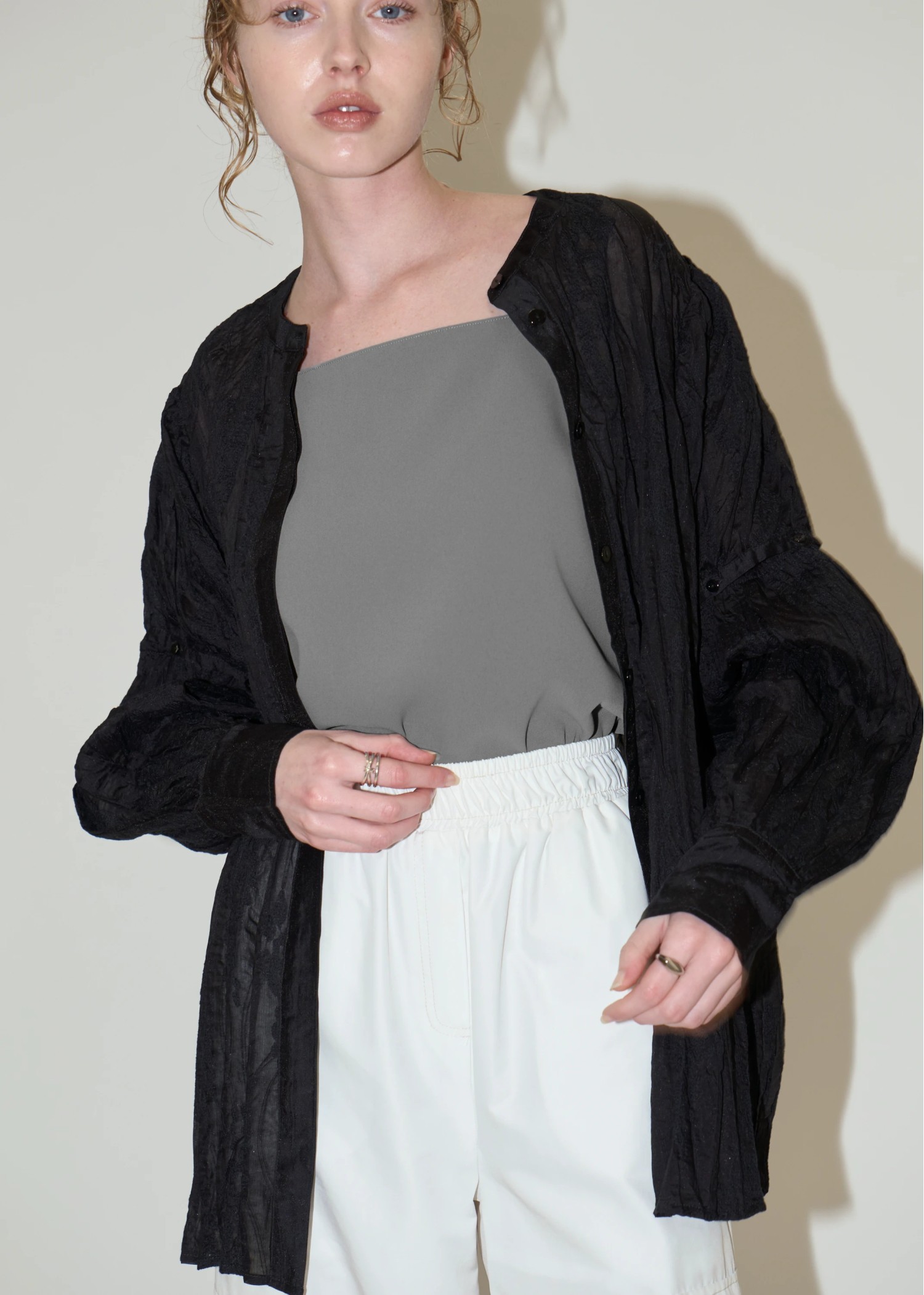 cup in square neckline cami