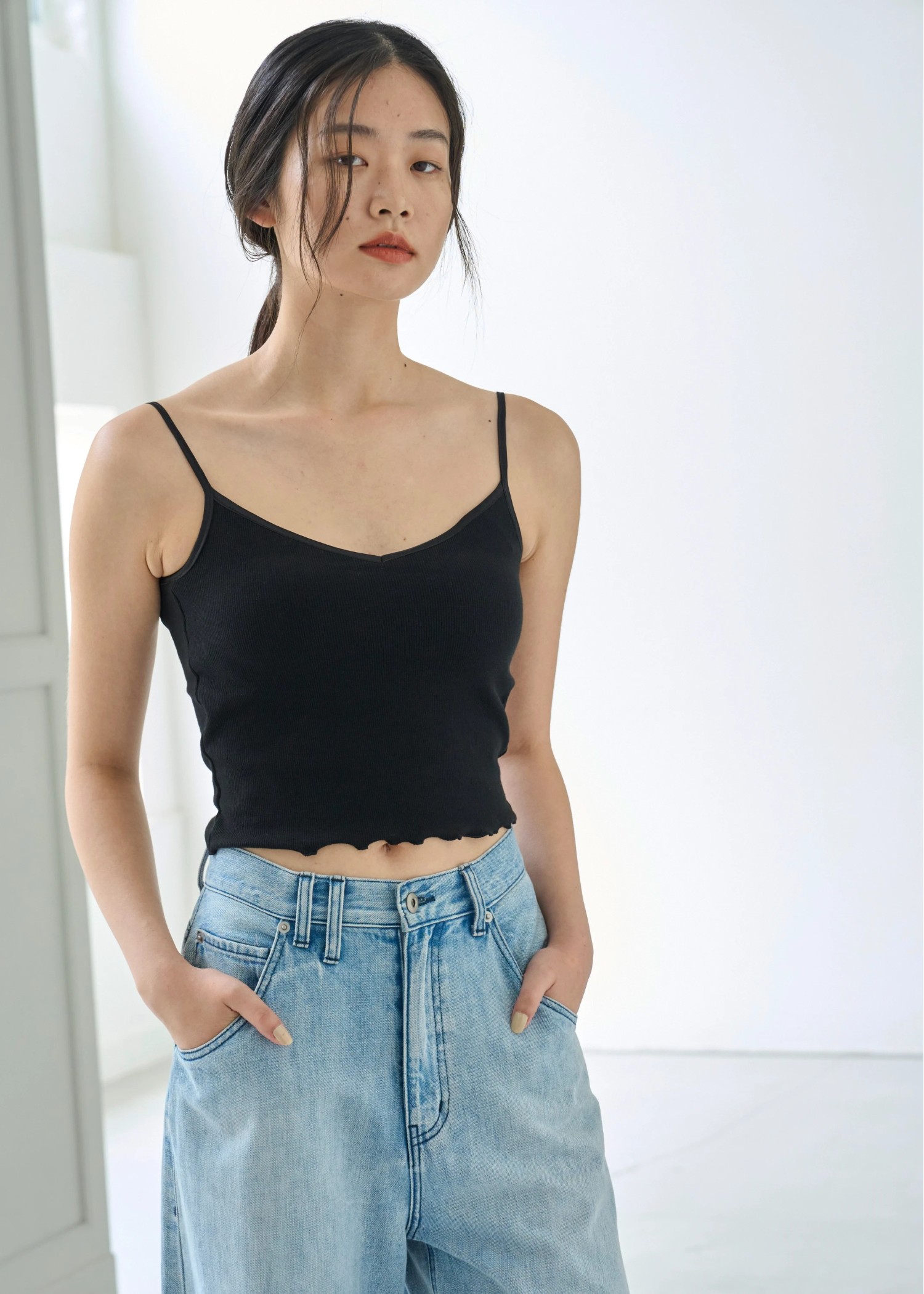 back deep open cup in cami