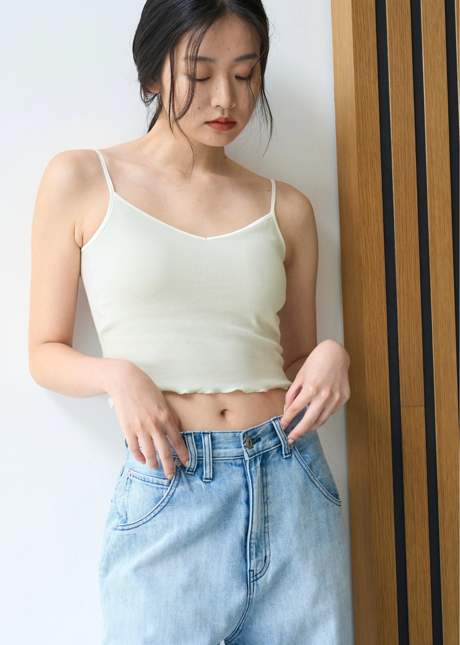 back deep open cup in cami