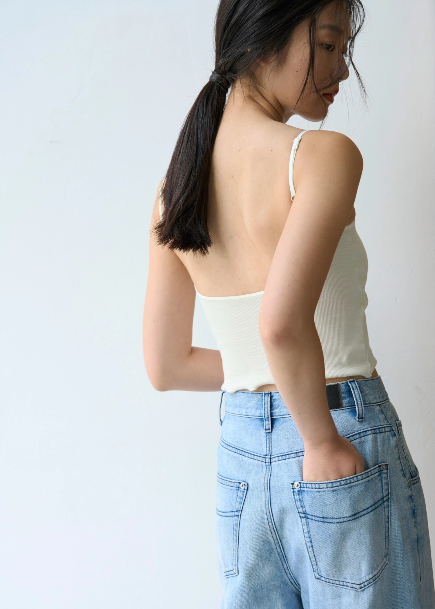 back deep open cup in cami