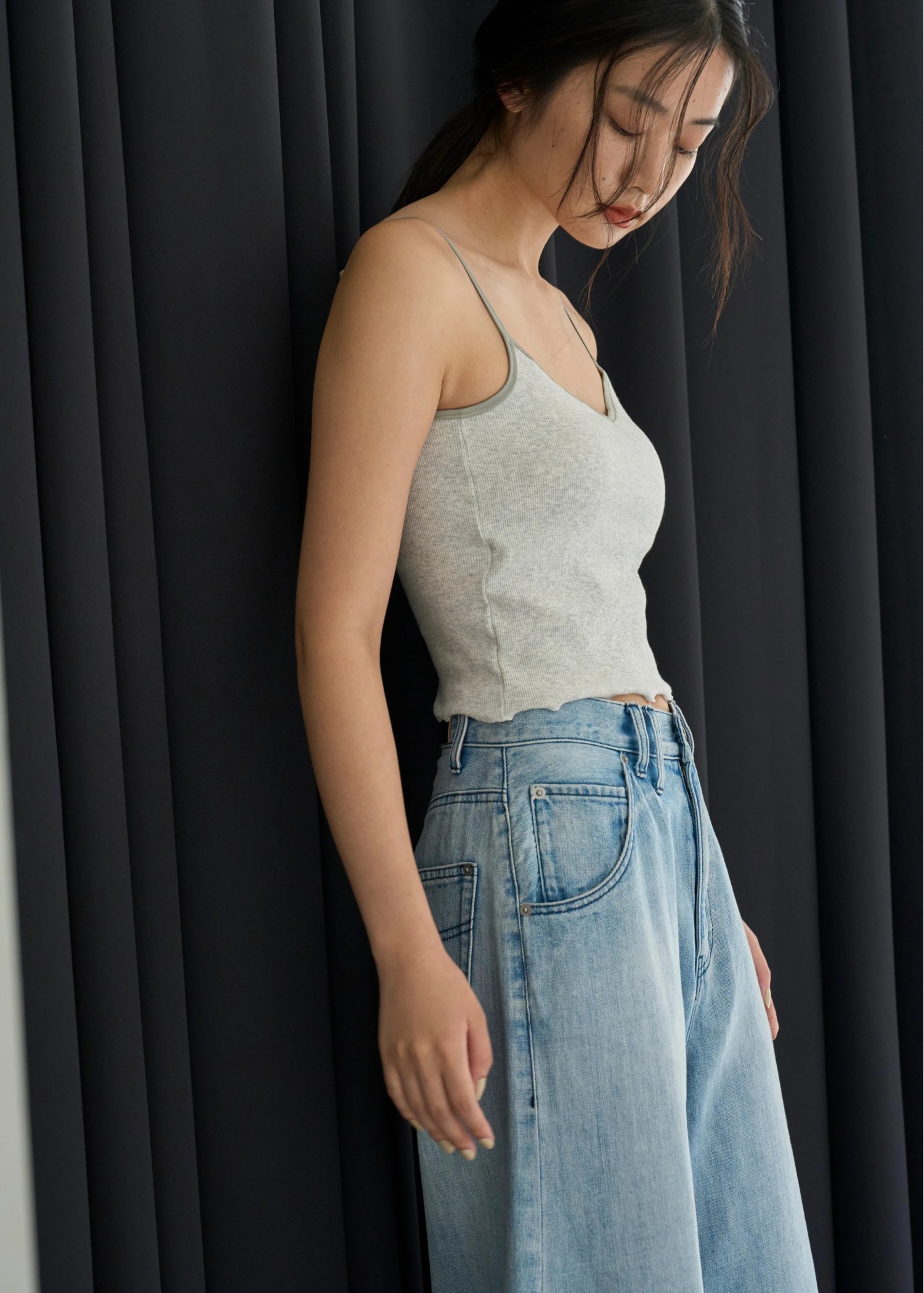 back deep open cup in cami