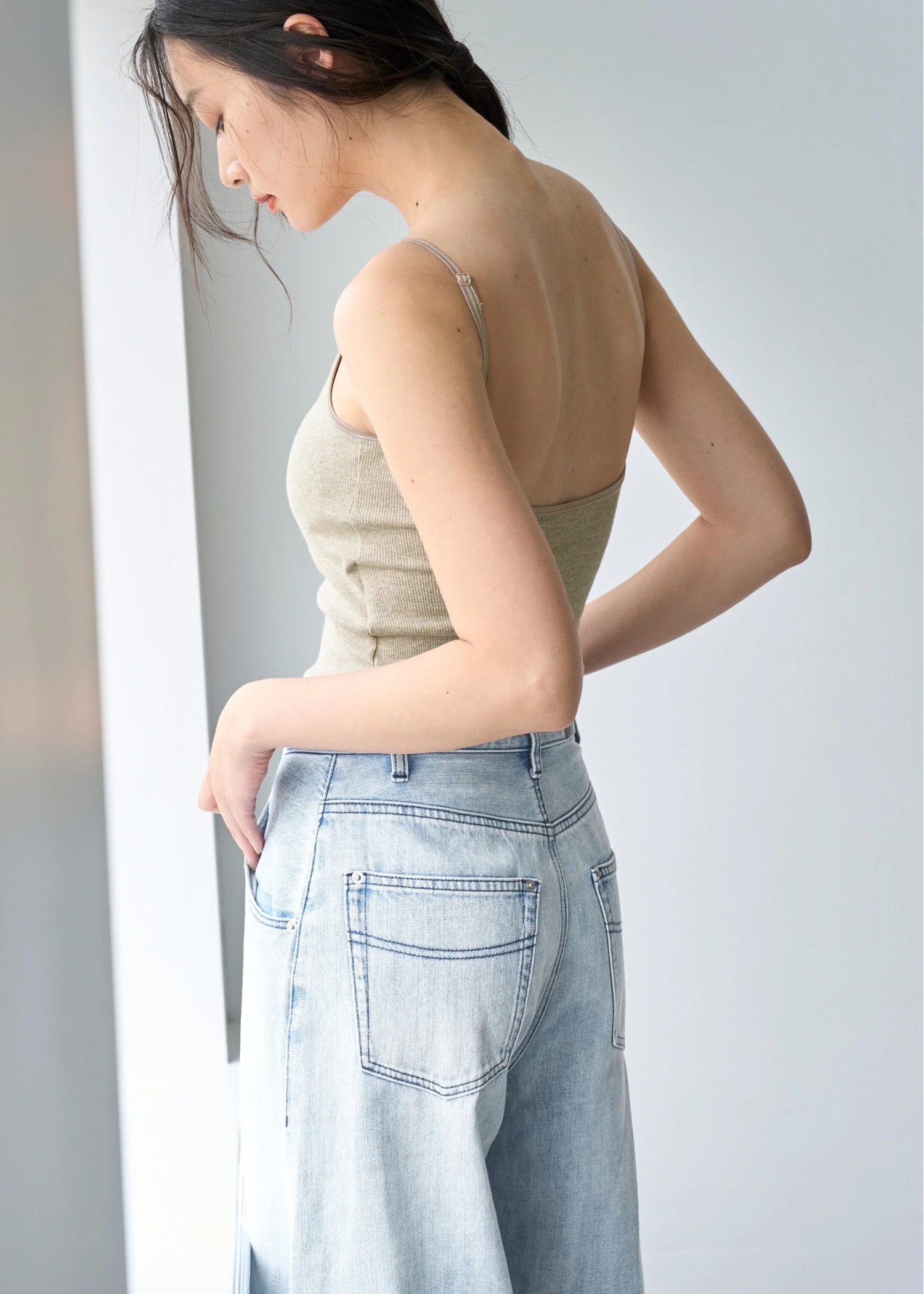 back deep open cup in cami