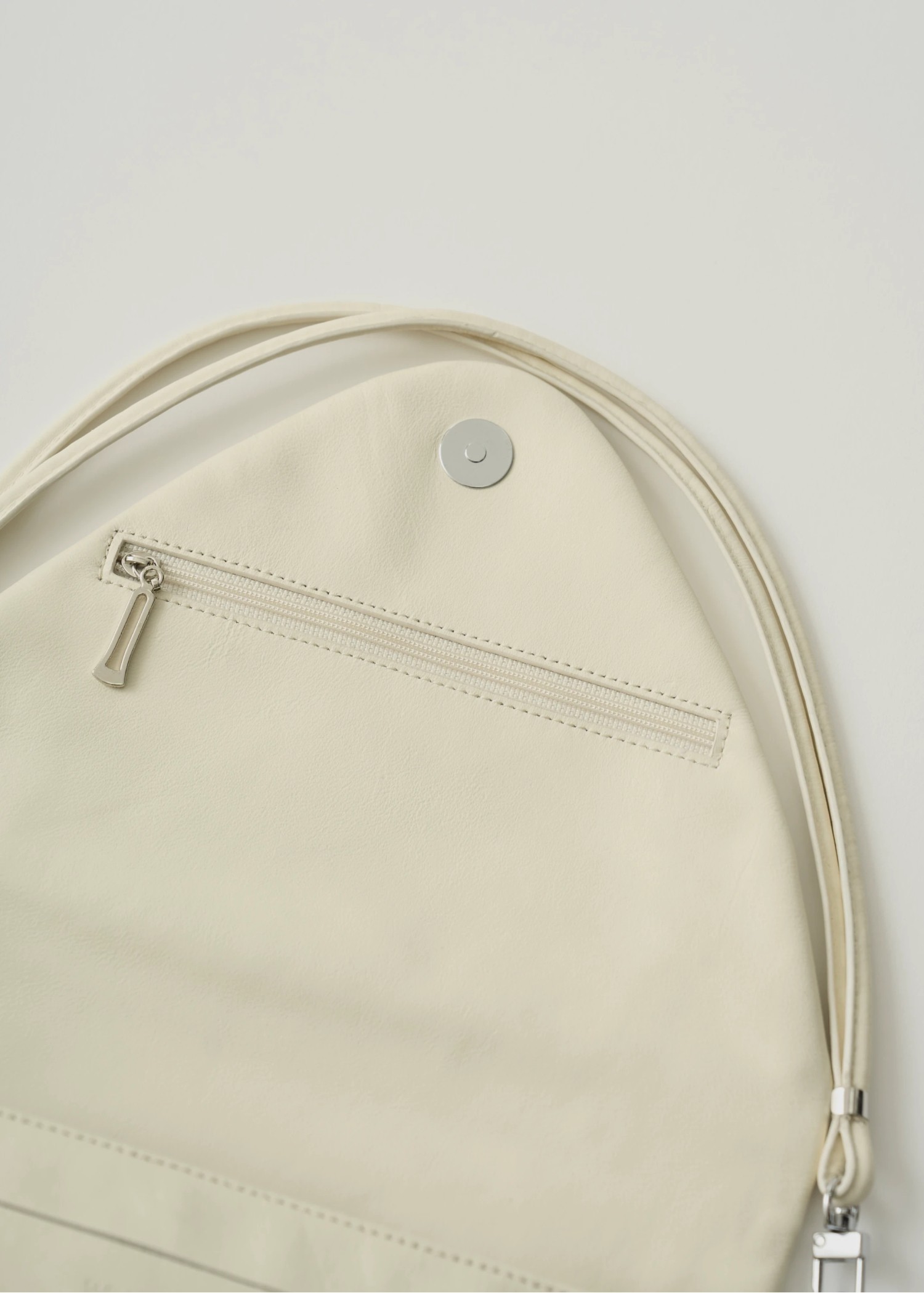 triangle real leather bag "SIERRA"