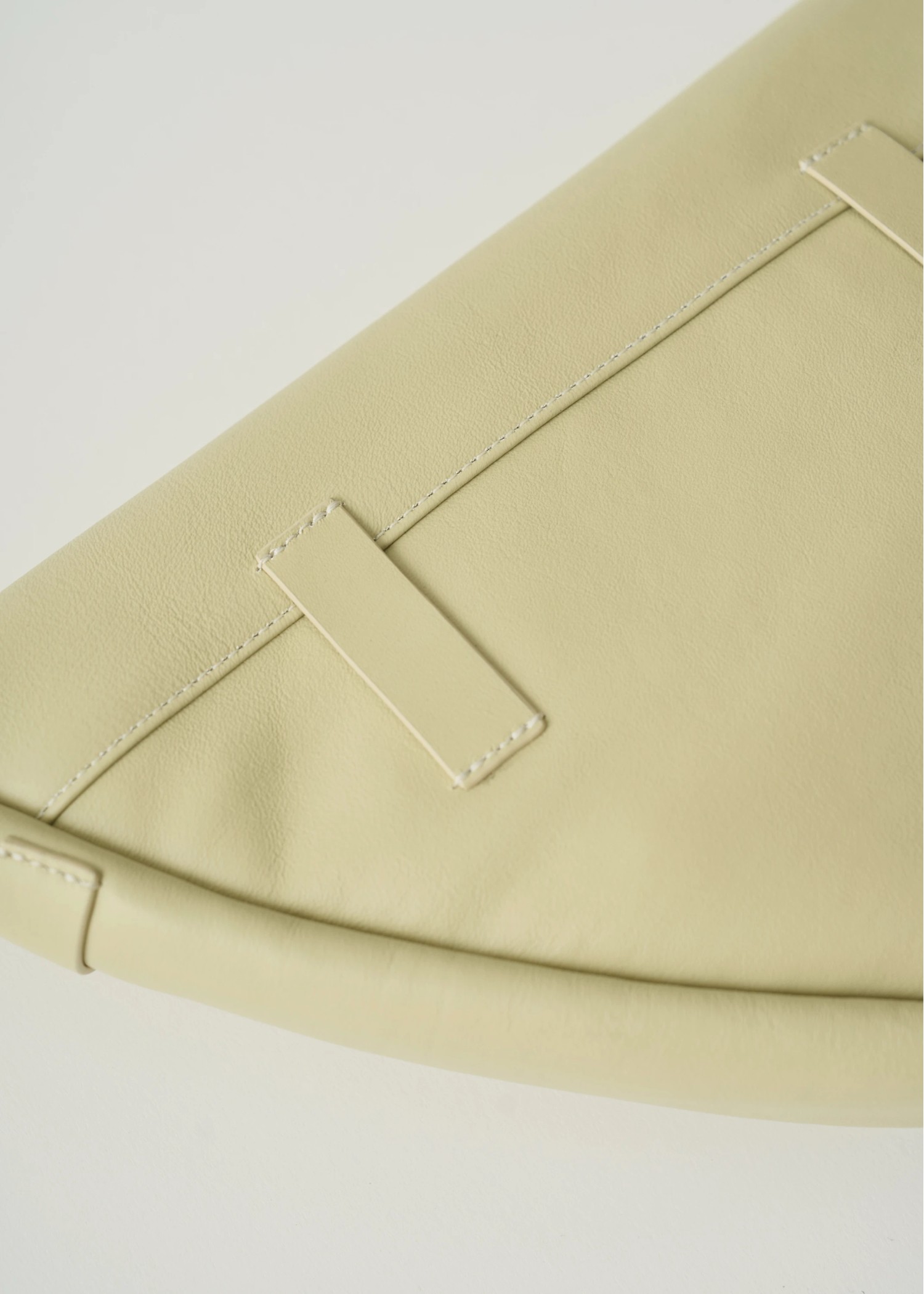 triangle real leather bag "SIERRA"