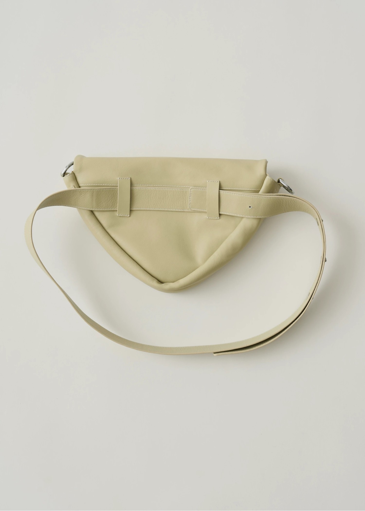 triangle real leather bag "SIERRA"