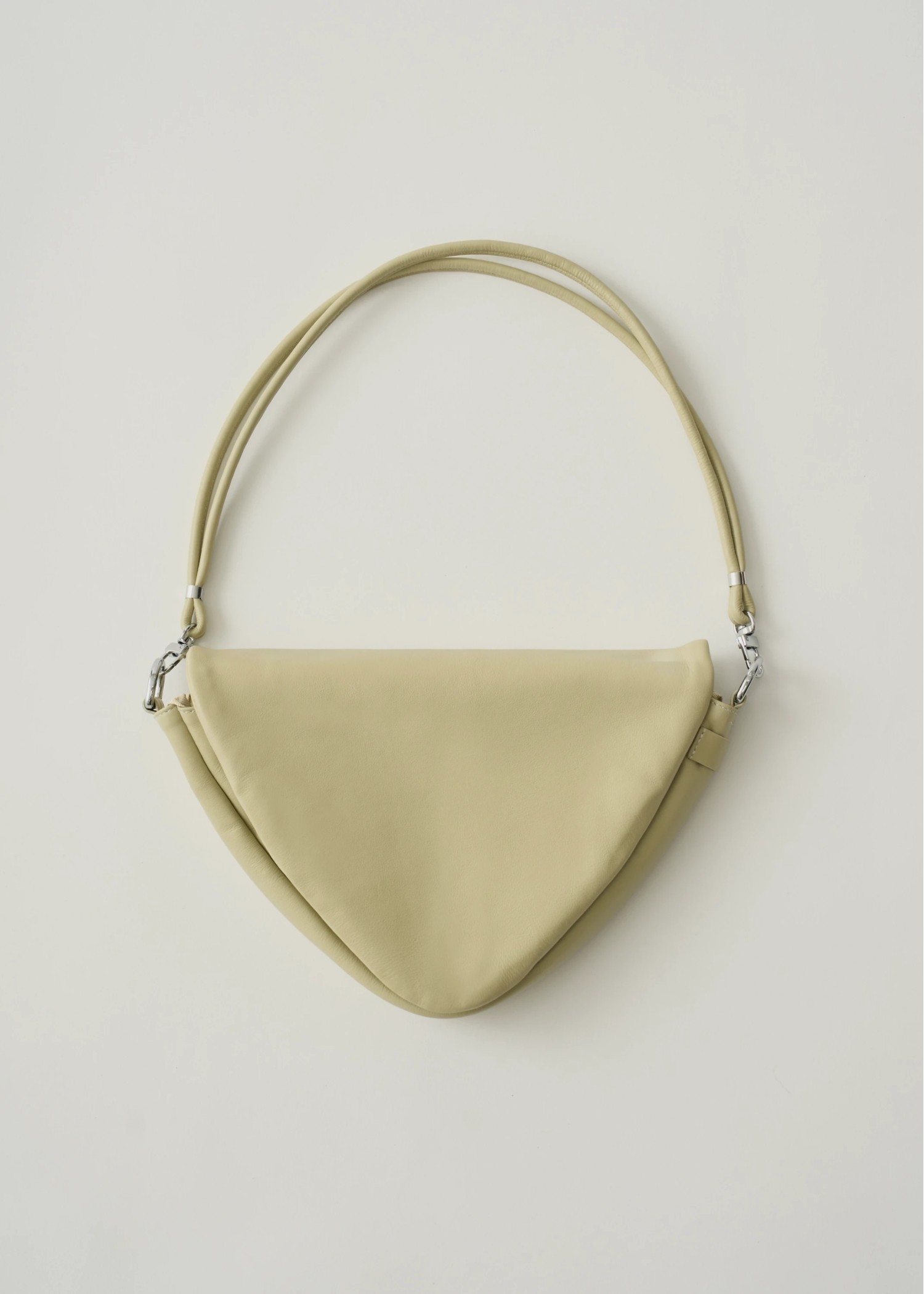 triangle real leather bag "SIERRA"