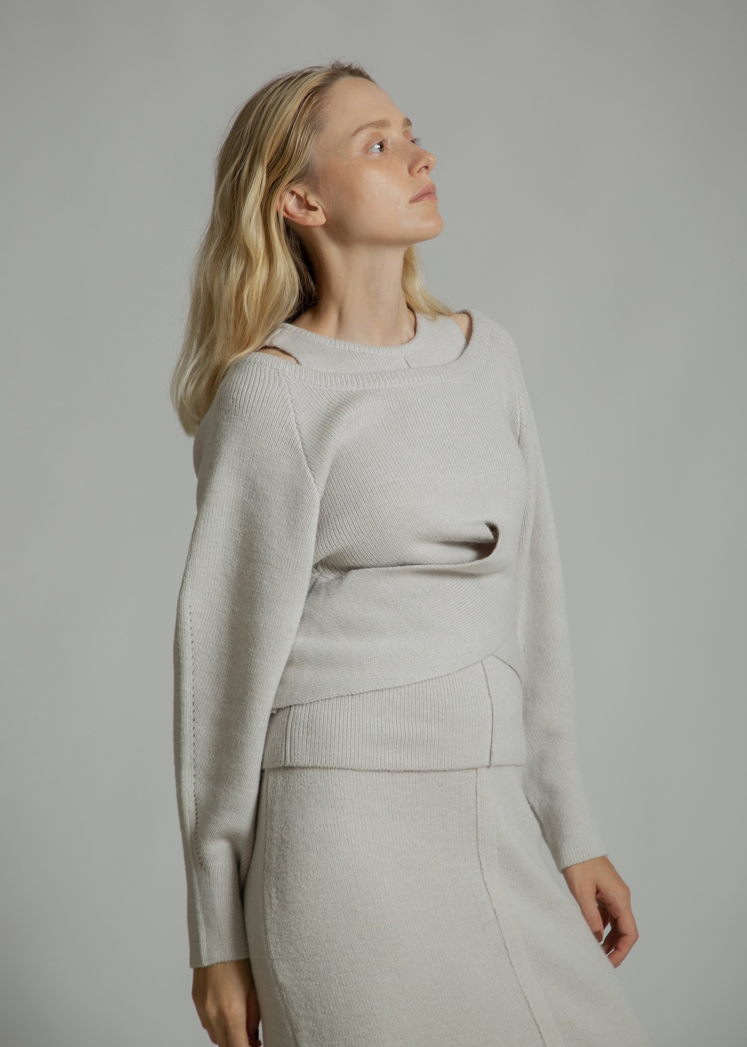 cachecoeur knit × american sleeve knit tank