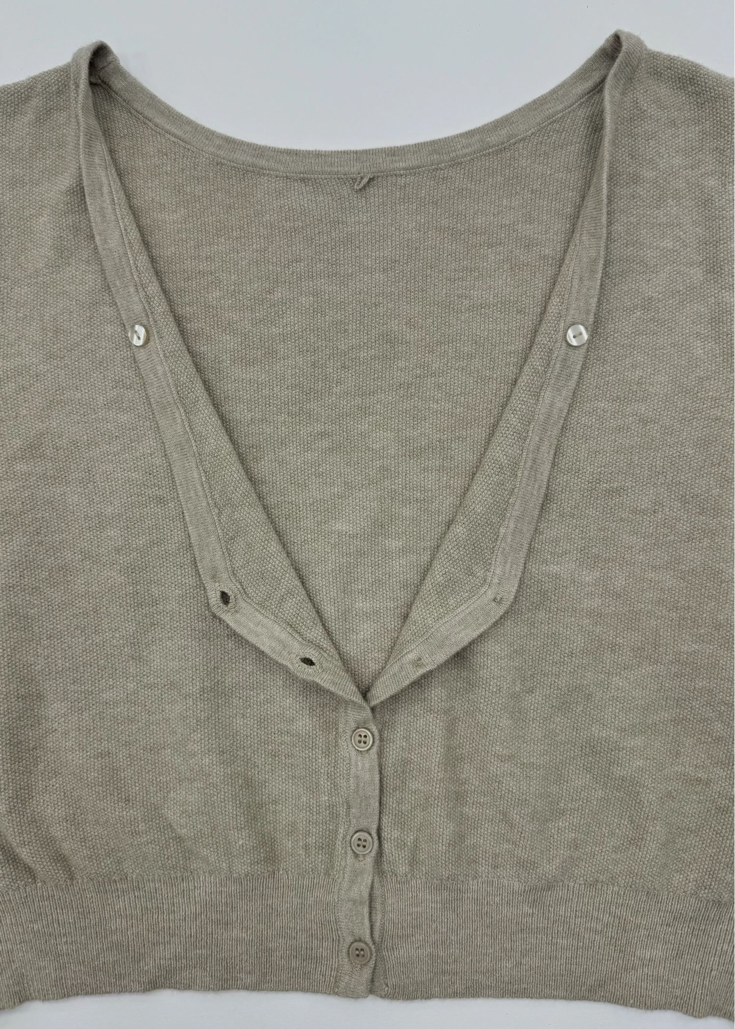 slit tank & seed stitch CD knit ensemble