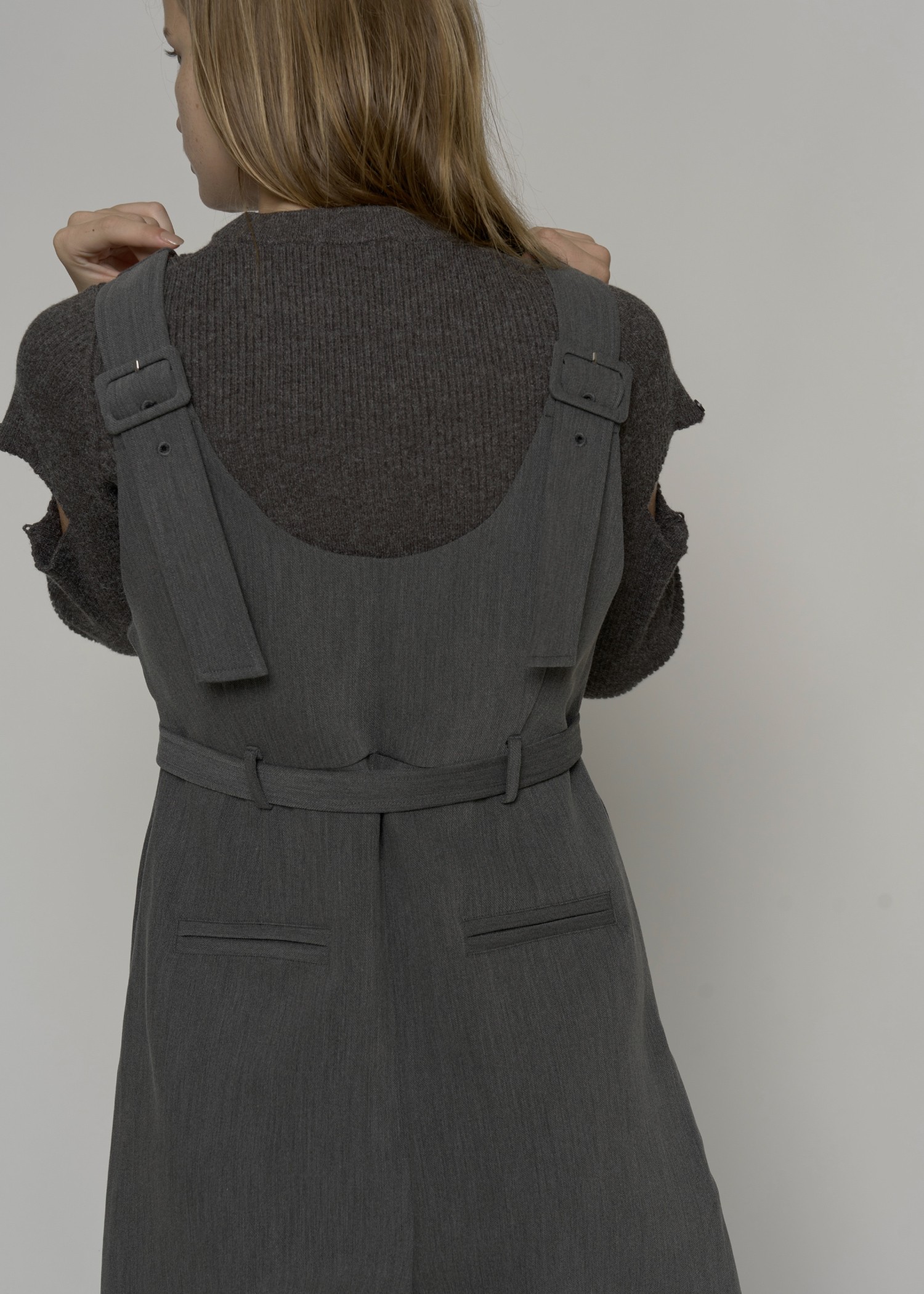 deep u neck box half combinaison