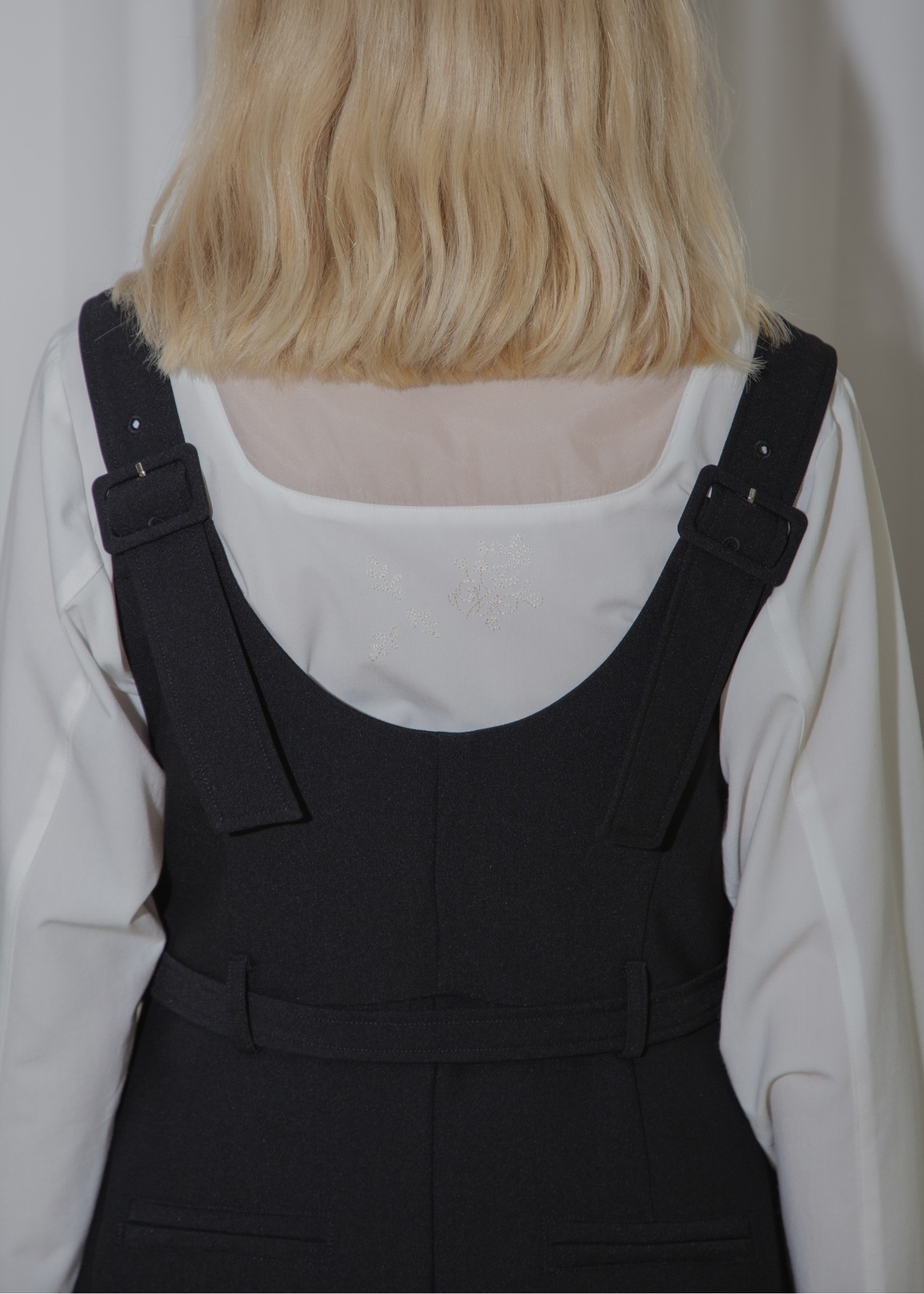 deep u neck box half combinaison