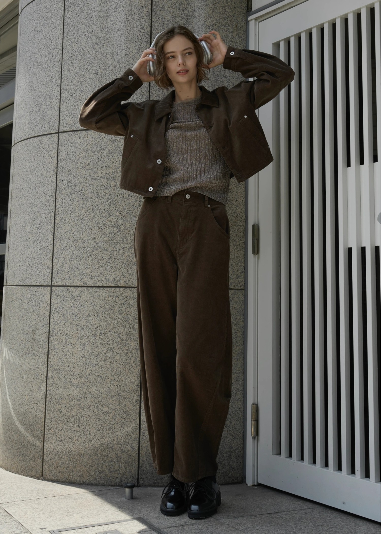 soutien collar corduroy JK