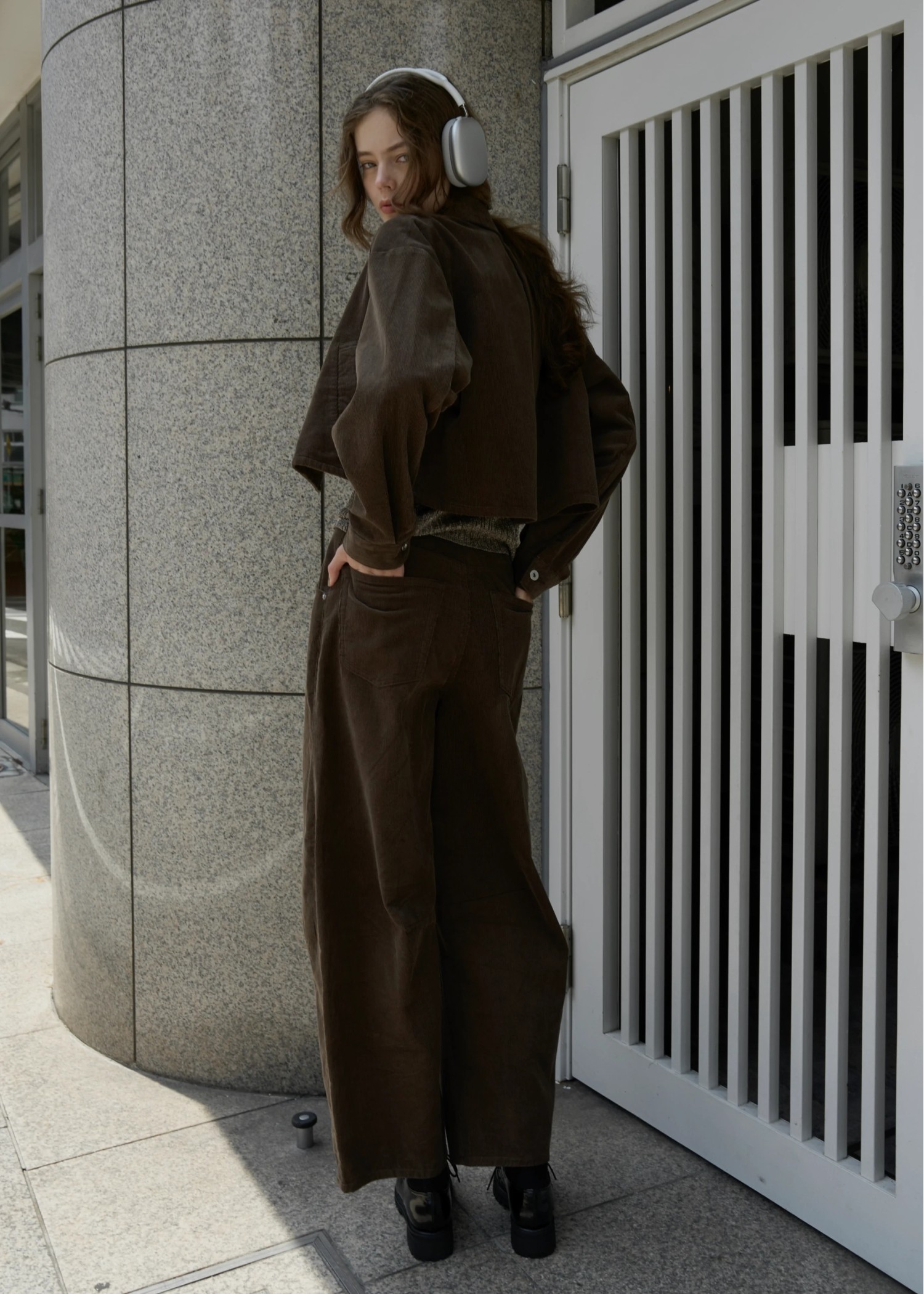 soutien collar corduroy JK