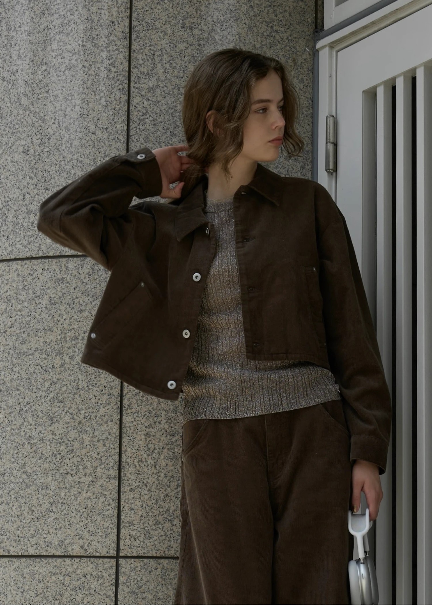 soutien collar corduroy JK