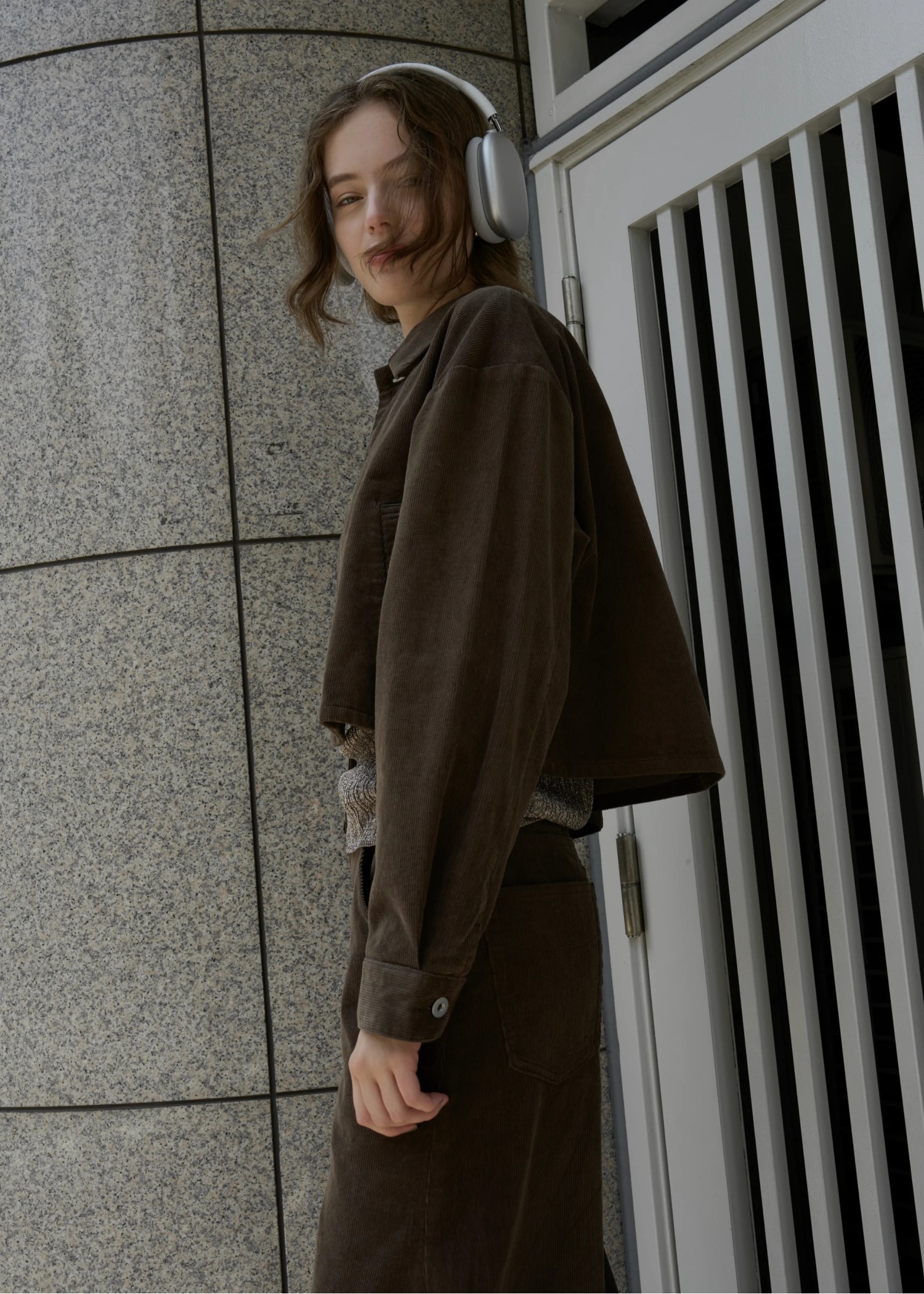 soutien collar corduroy JK