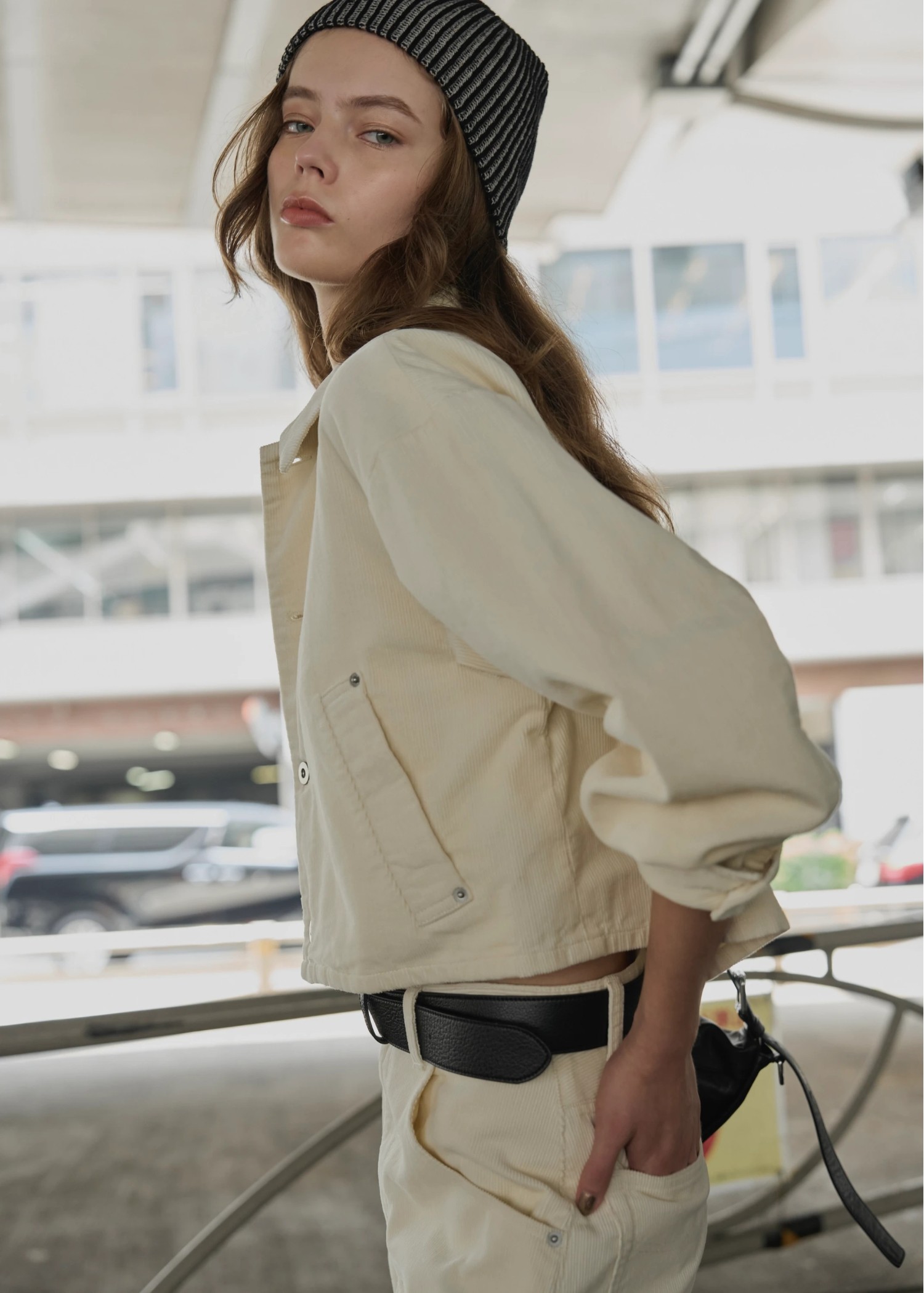 soutien collar corduroy JK