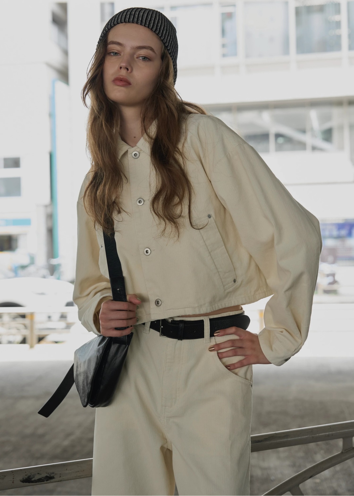 soutien collar corduroy JK