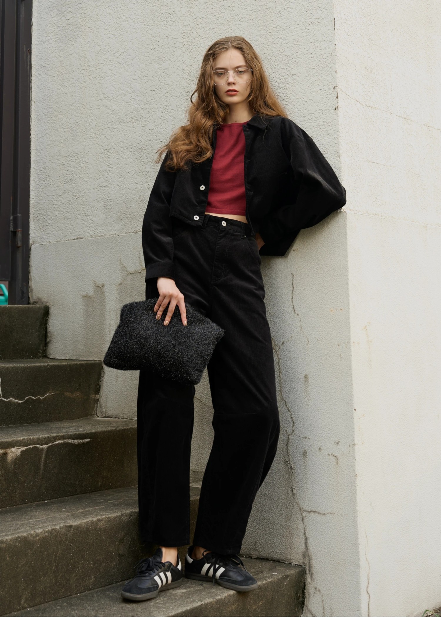 soutien collar corduroy JK