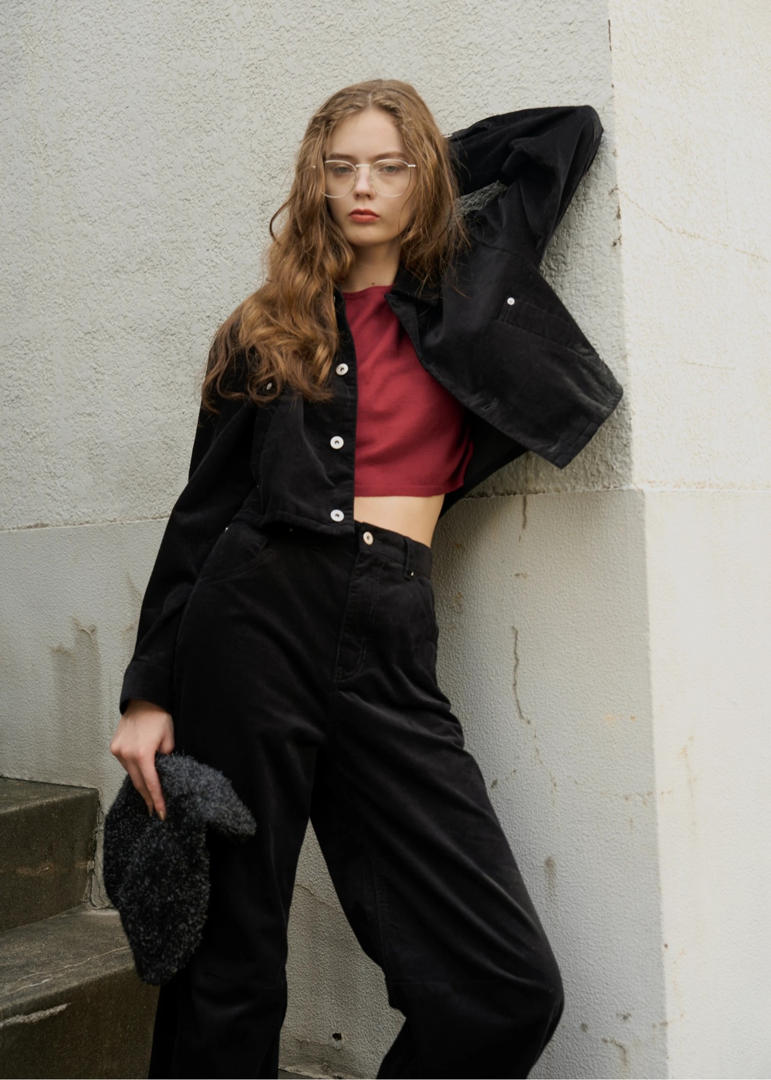 soutien collar corduroy JK