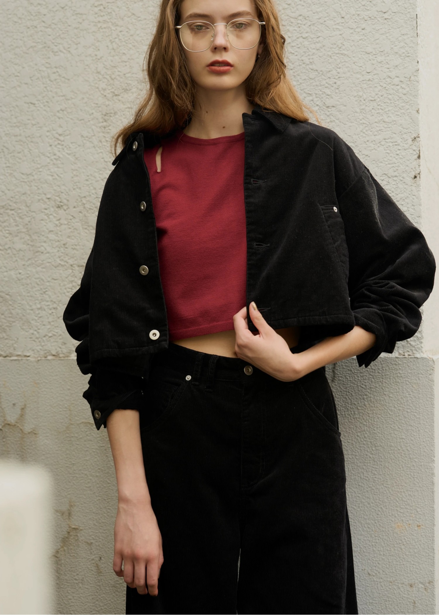 soutien collar corduroy JK