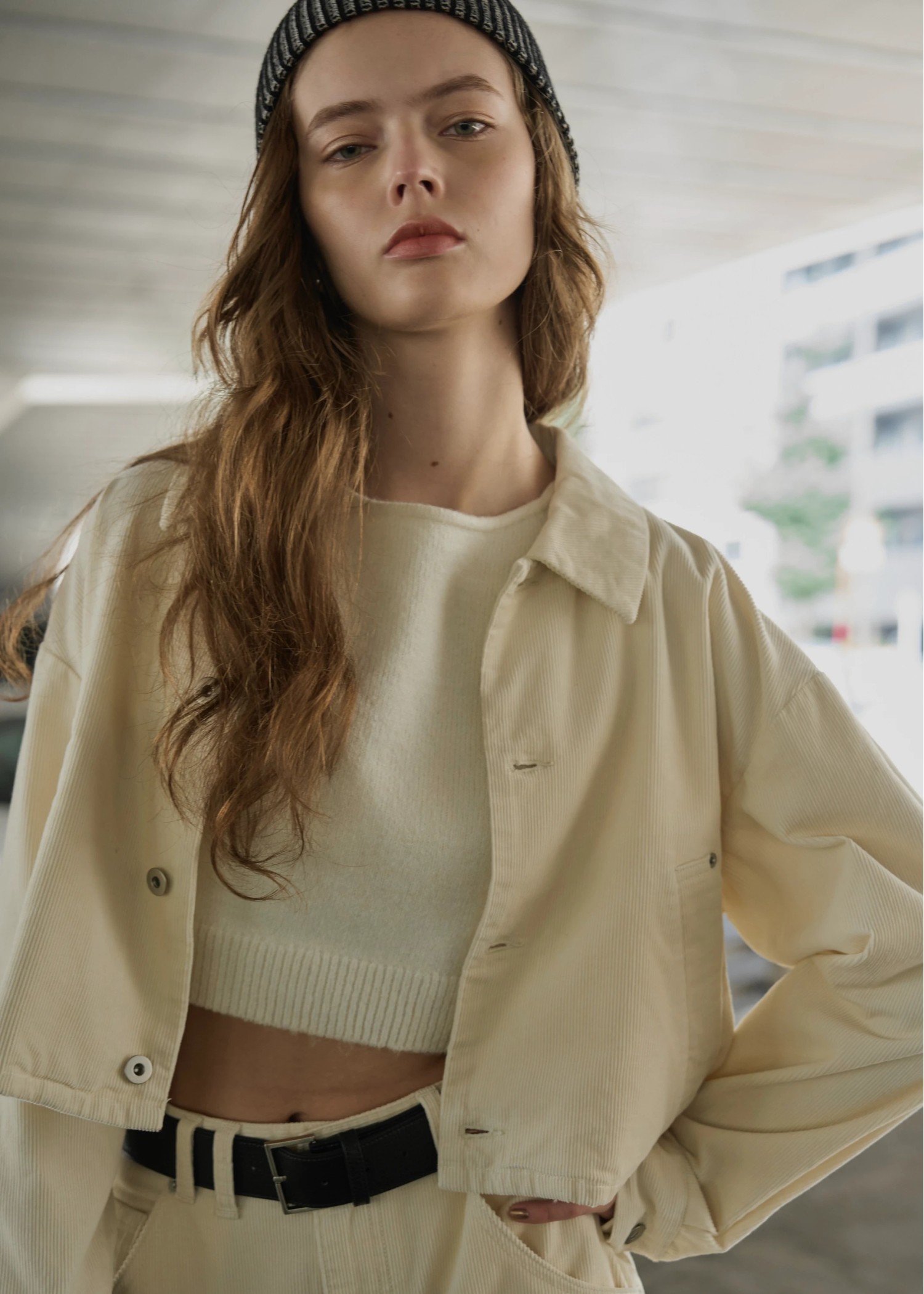 soutien collar corduroy JK