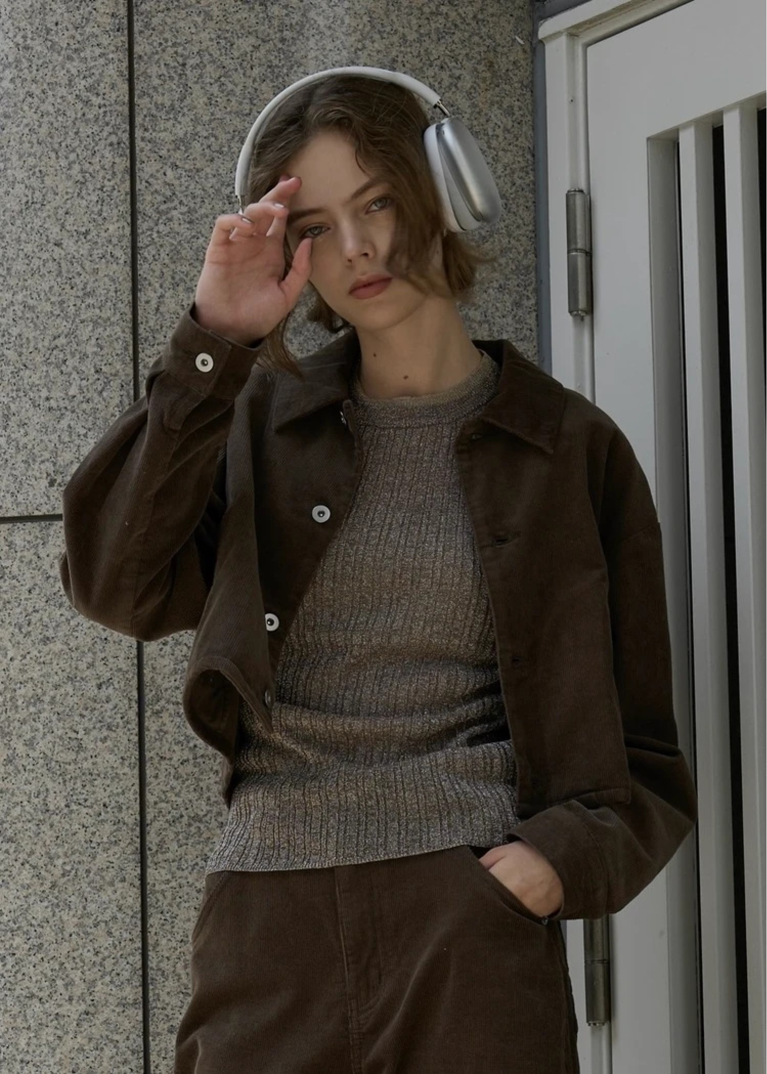 soutien collar corduroy JK