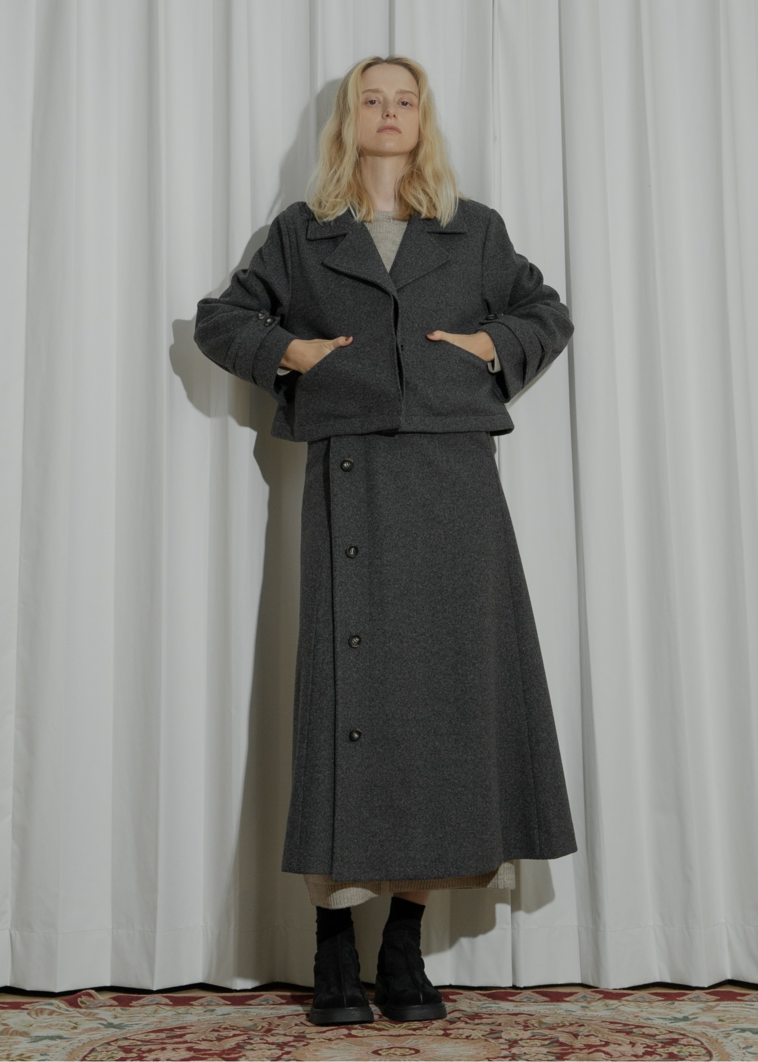 wool touch many way separate coat