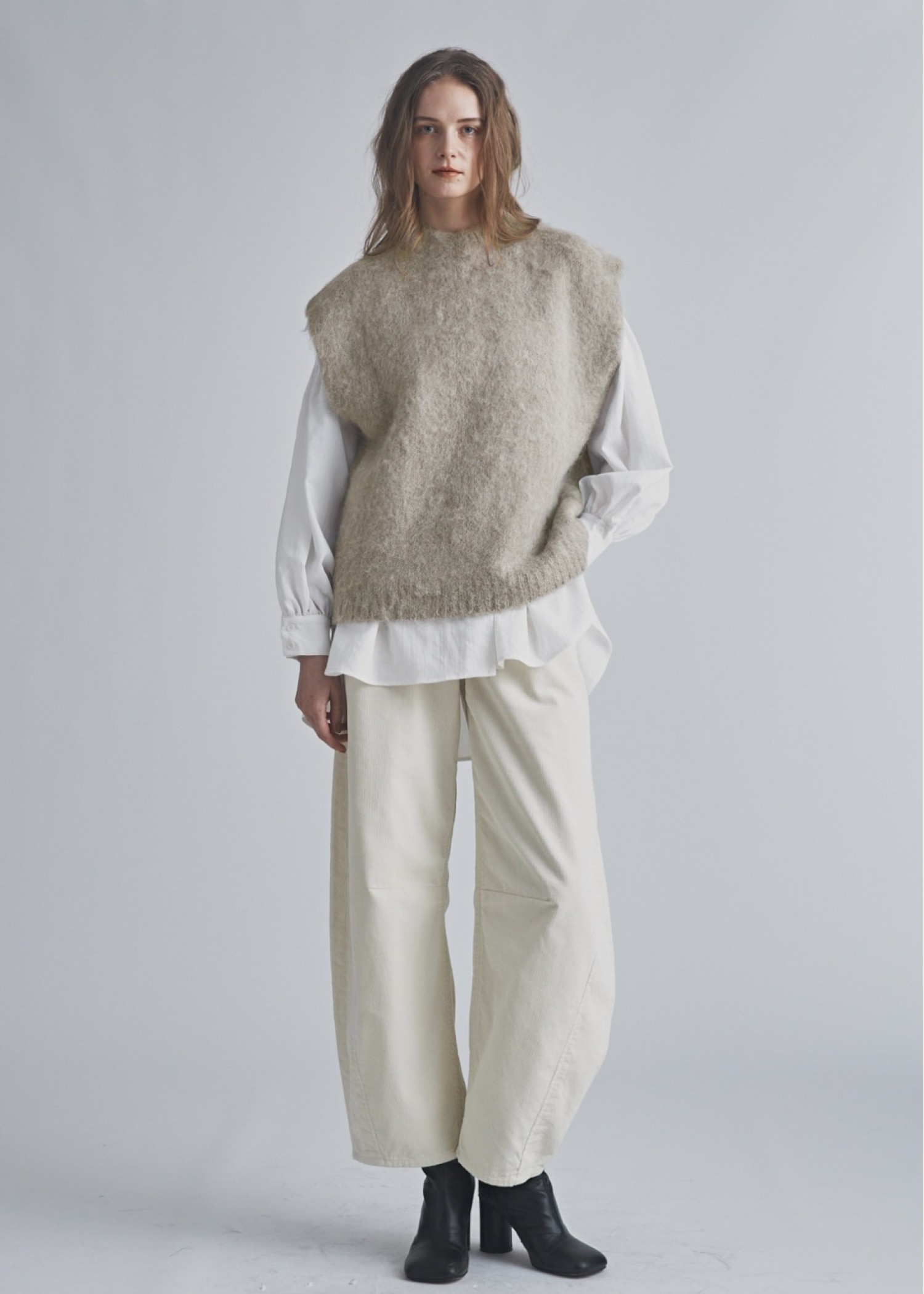 corduroy darts curve silhouette PT