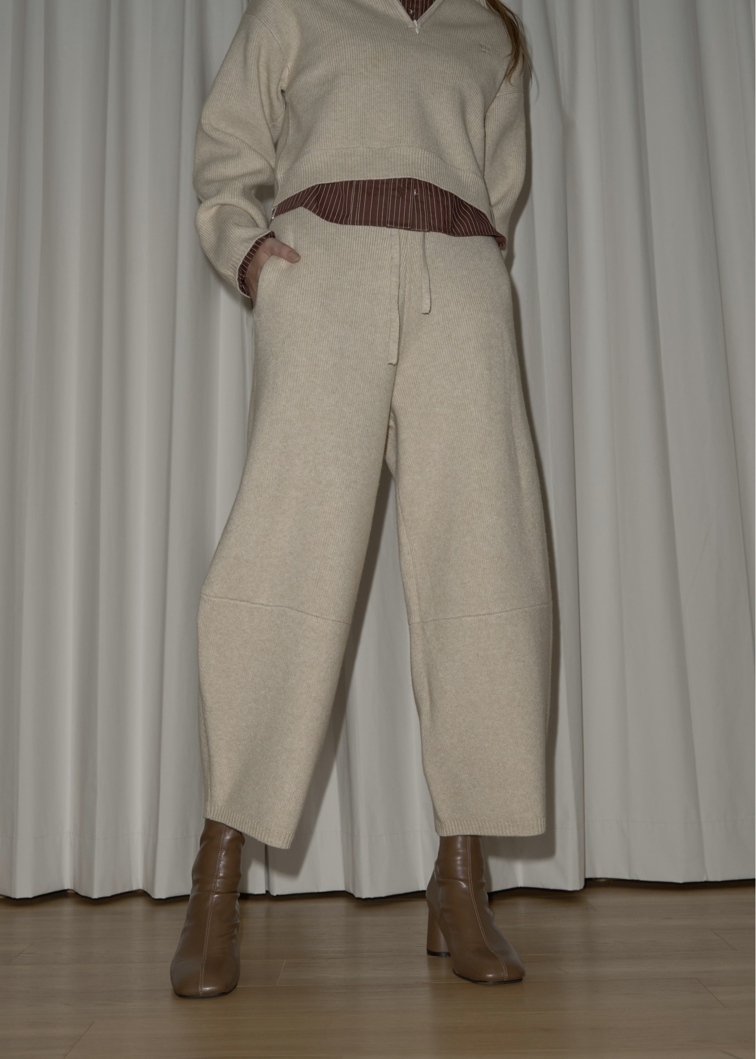 constructive curve knit PT