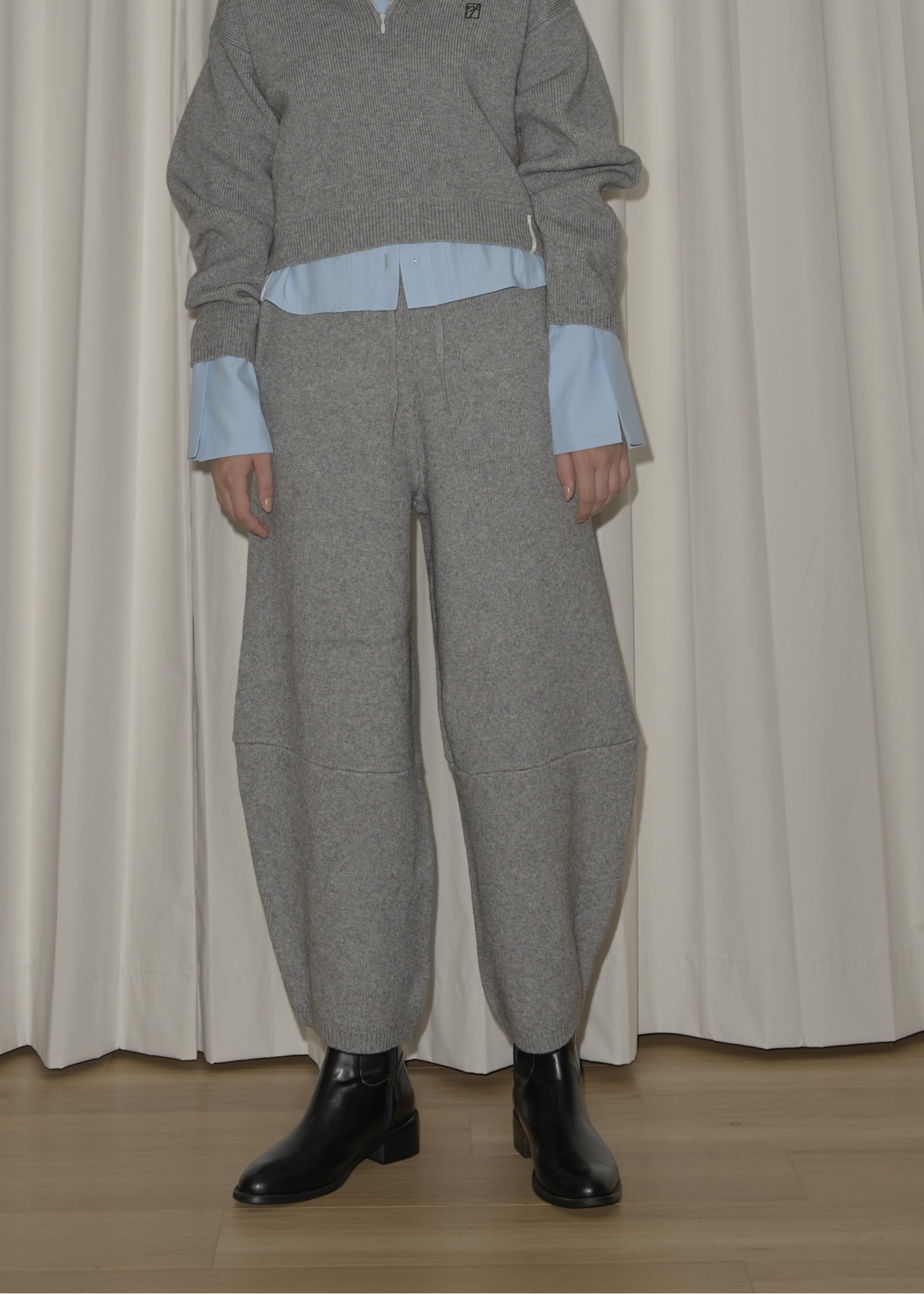 constructive curve knit PT