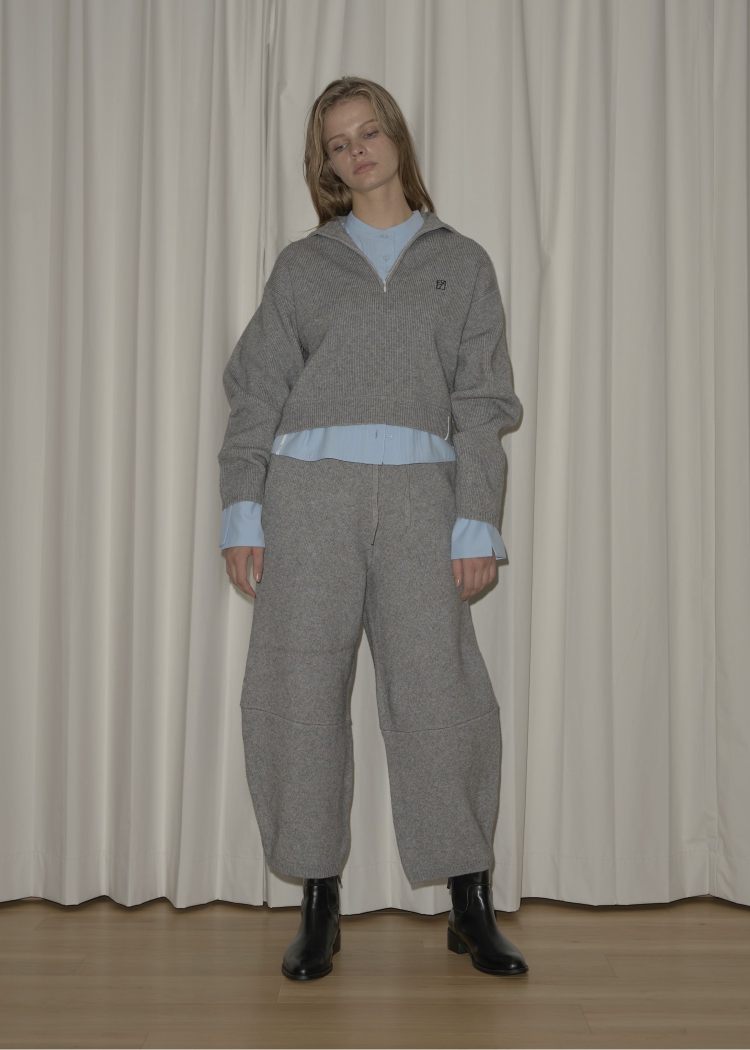 constructive curve knit PT