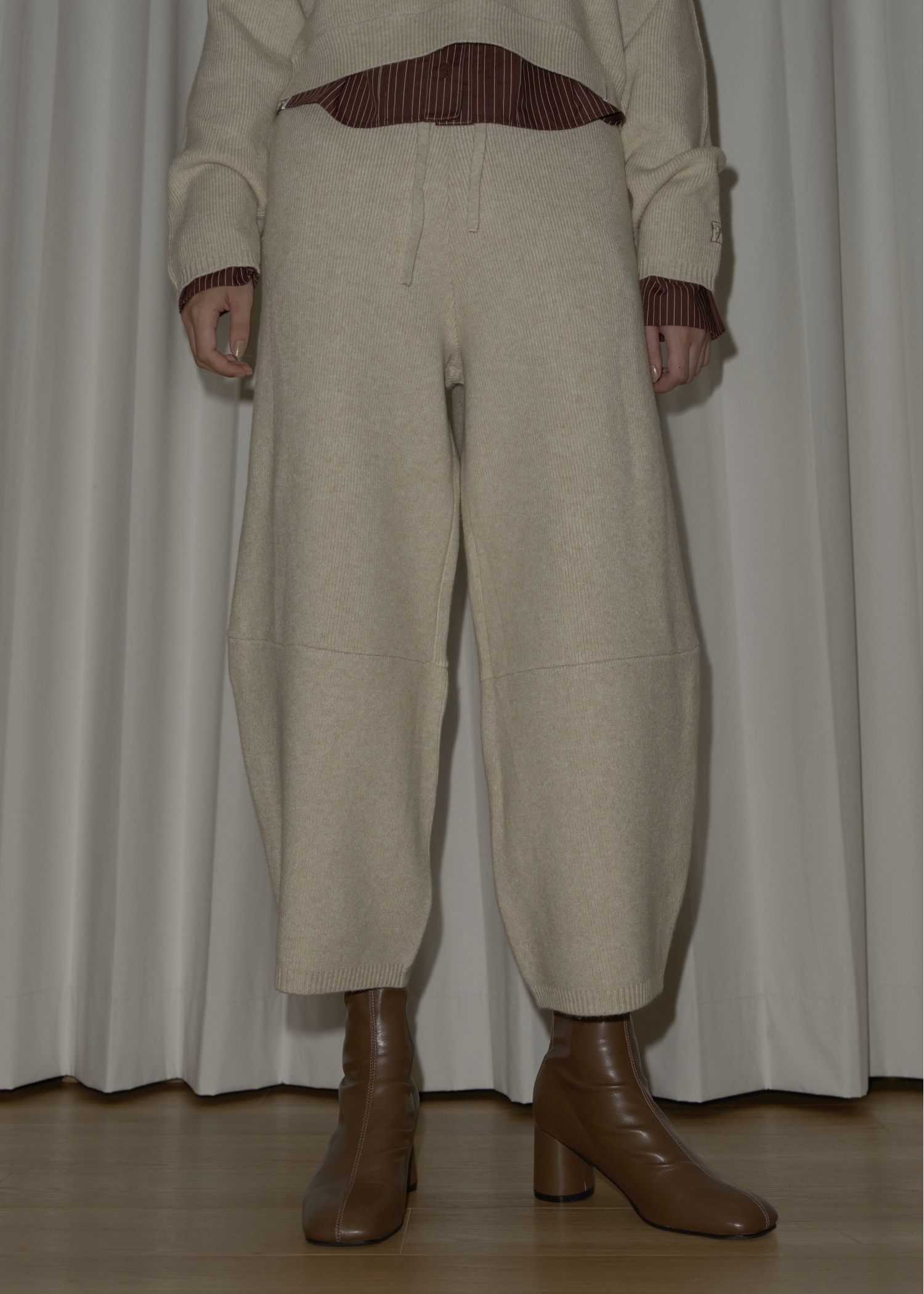 constructive curve knit PT