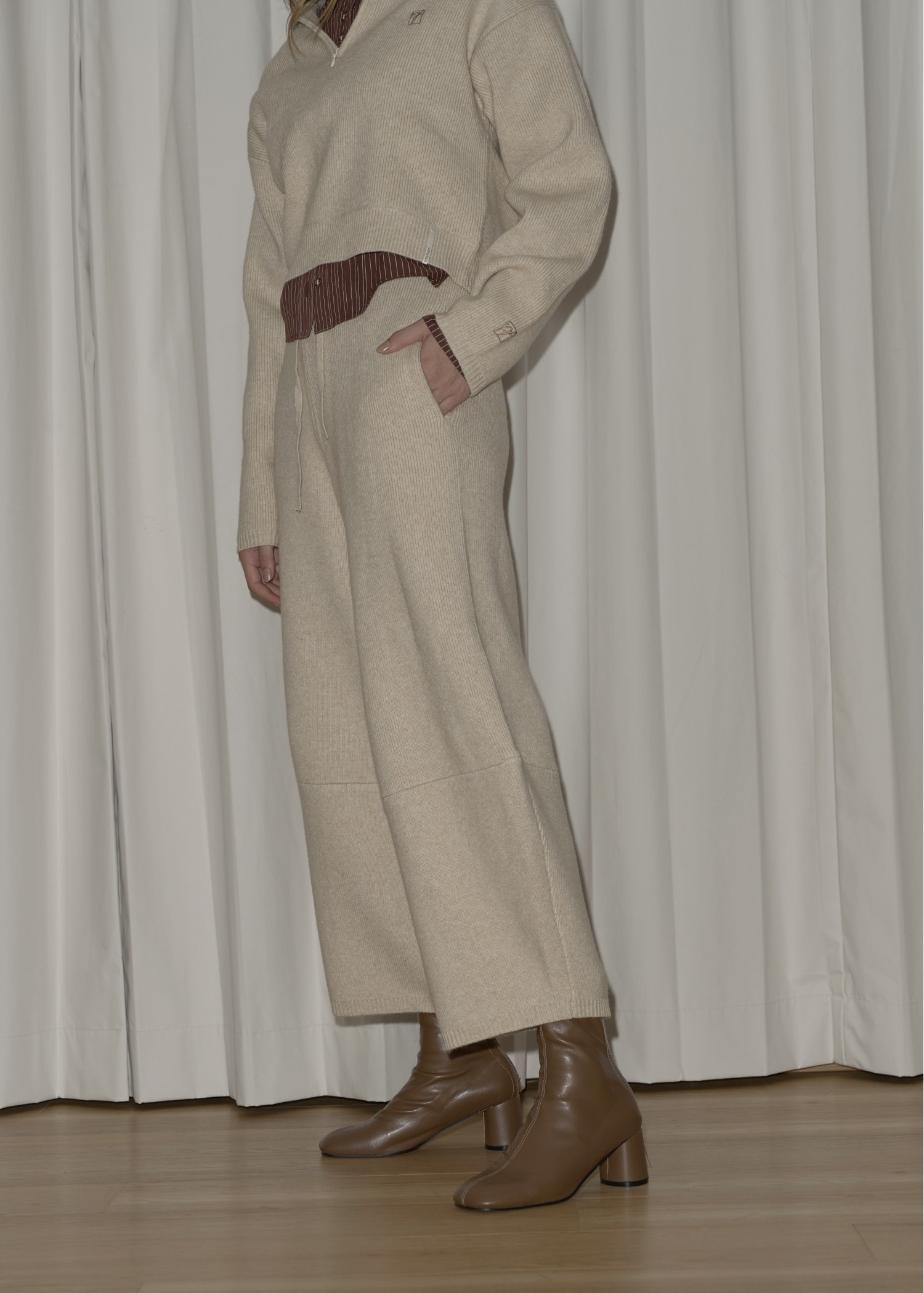 constructive curve knit PT