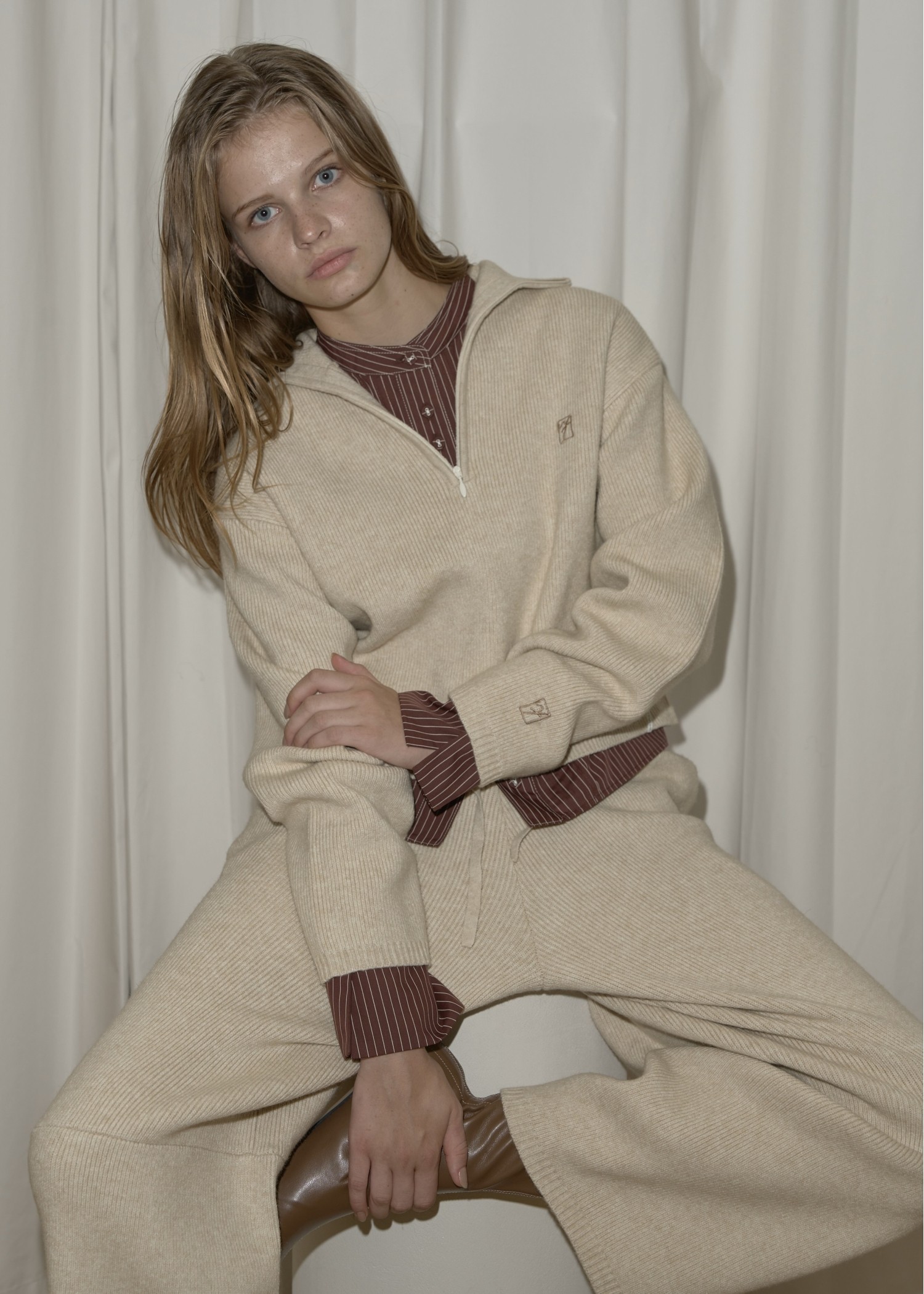 constructive curve knit PT